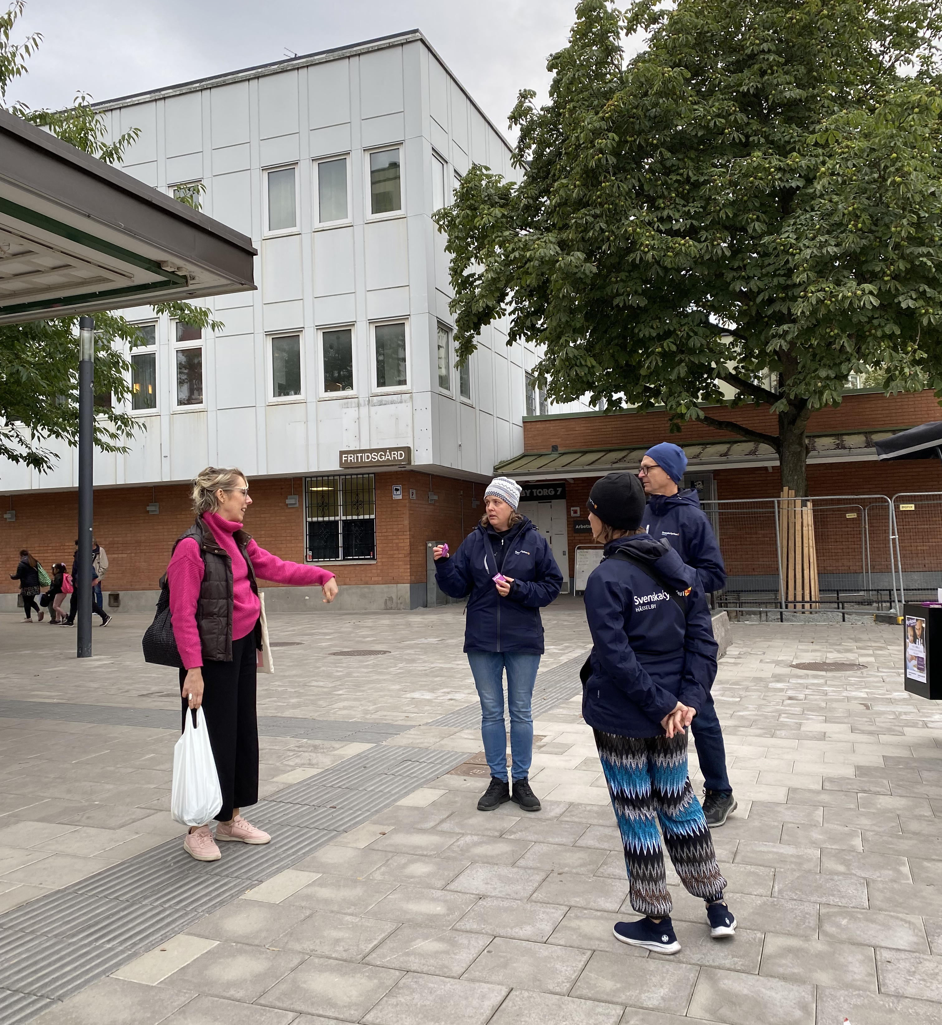 Valinformation i Hässelby Gård