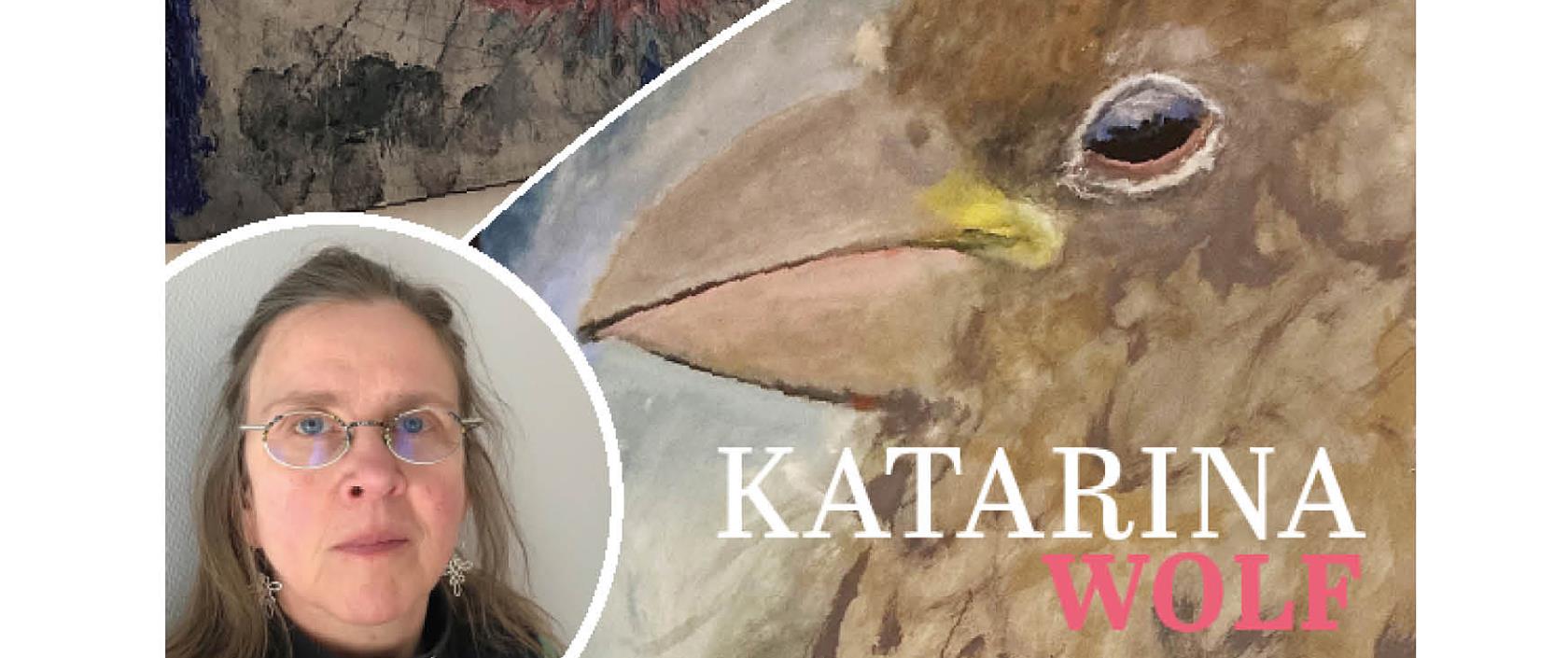 Konstutställning med tavlor av Katarina Wolf