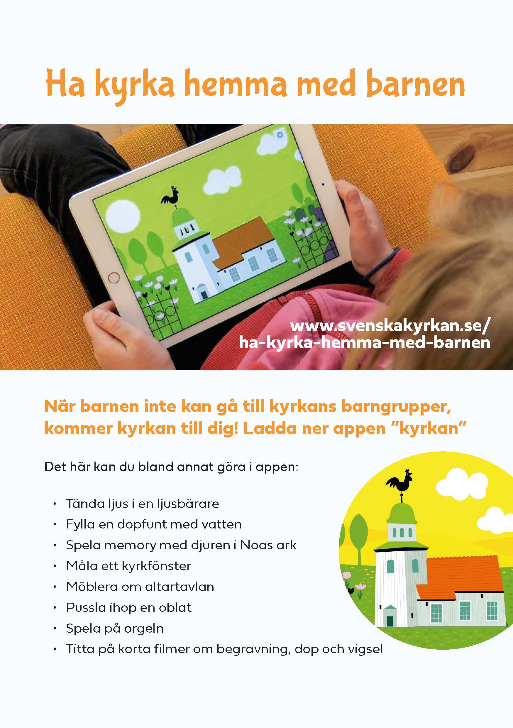 Ha kyrka hemma med barnen!
