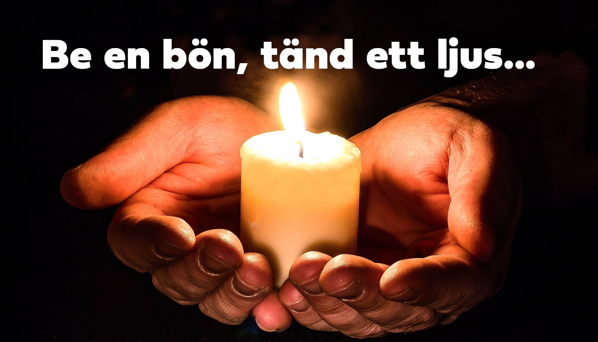 Bönewebben – be en bön eller tänd ett ljus