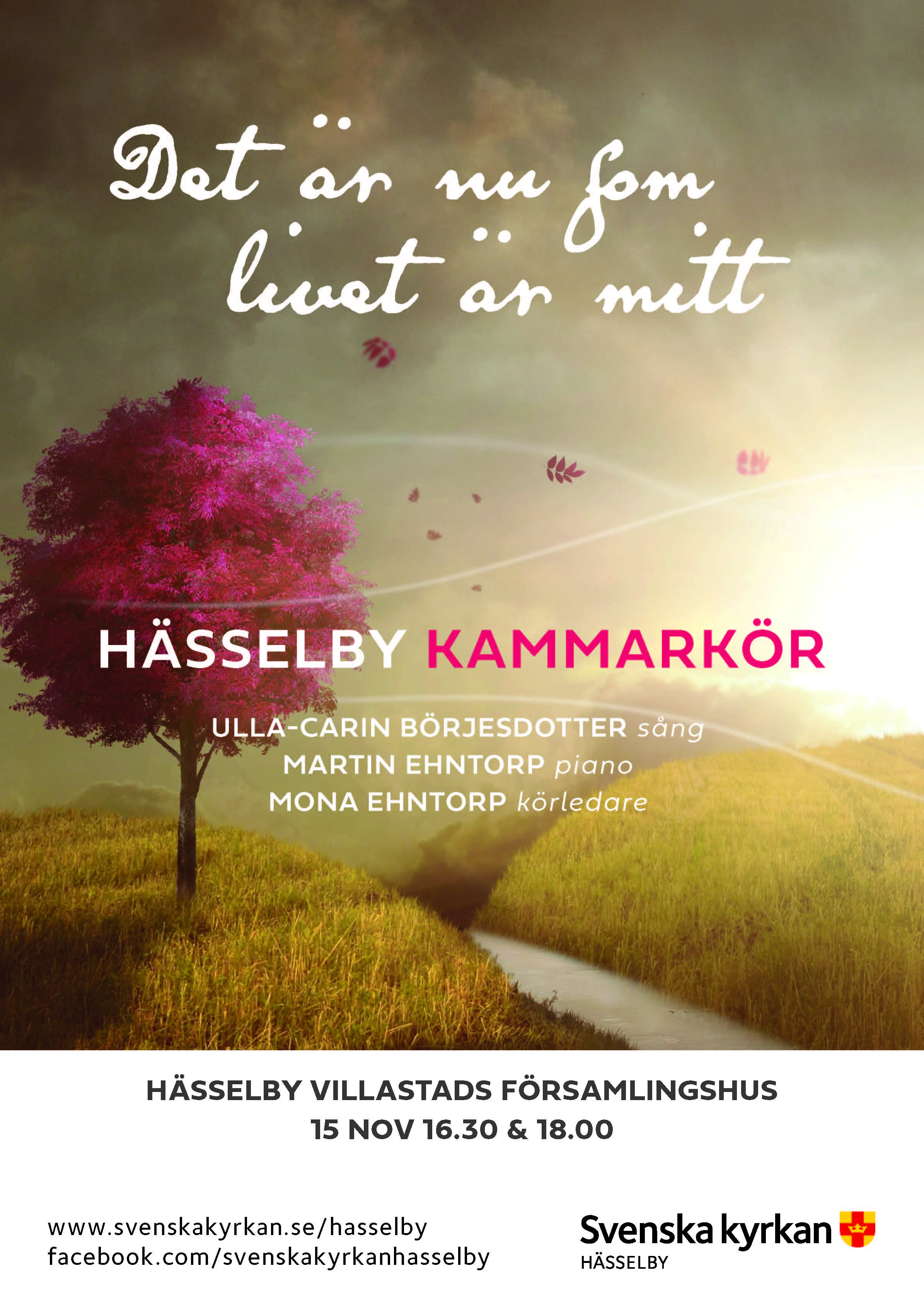 Det är nu som livet är mitt – konsert med Hässelby Kammarkör.