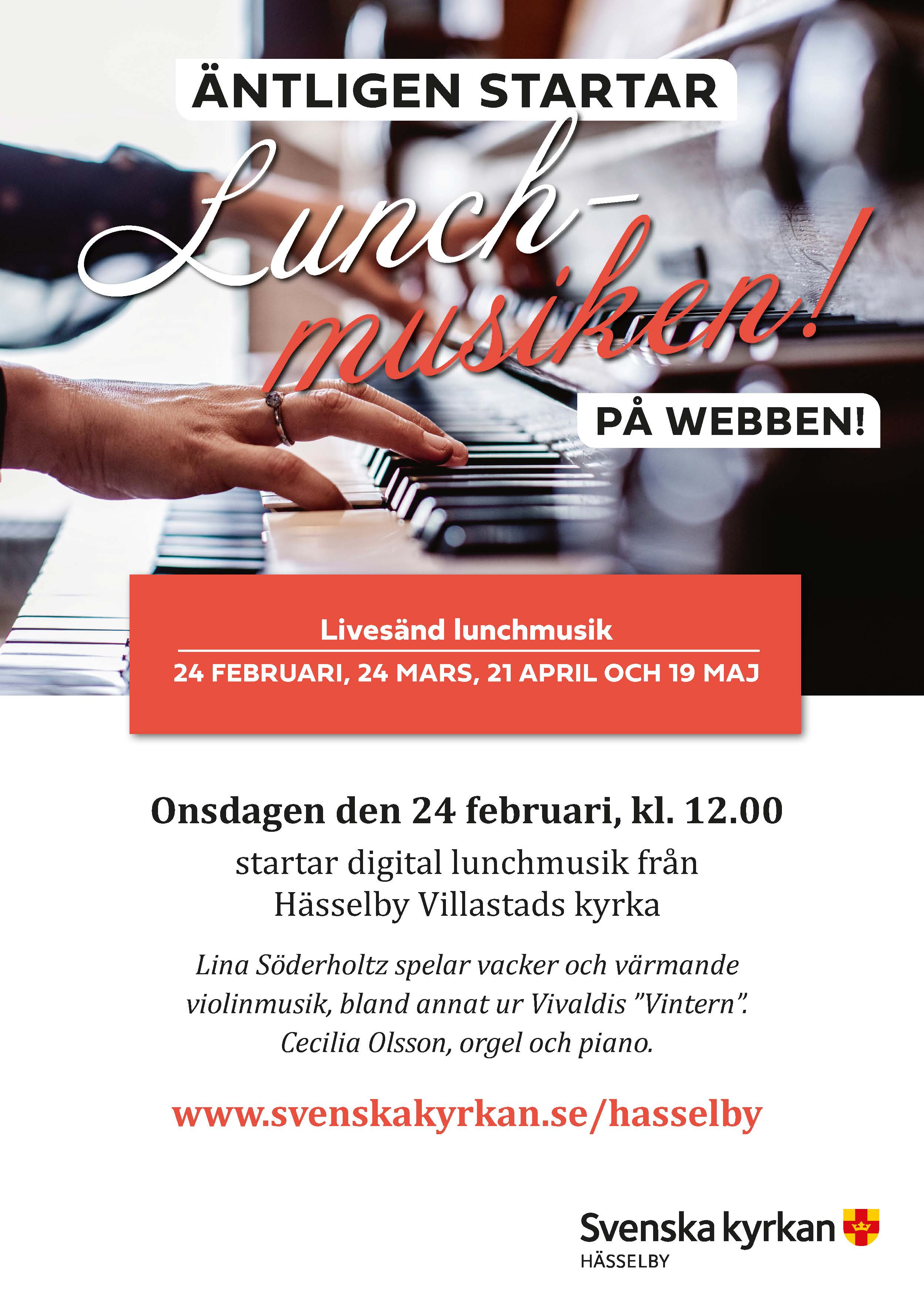 Livesänd lunchmusik