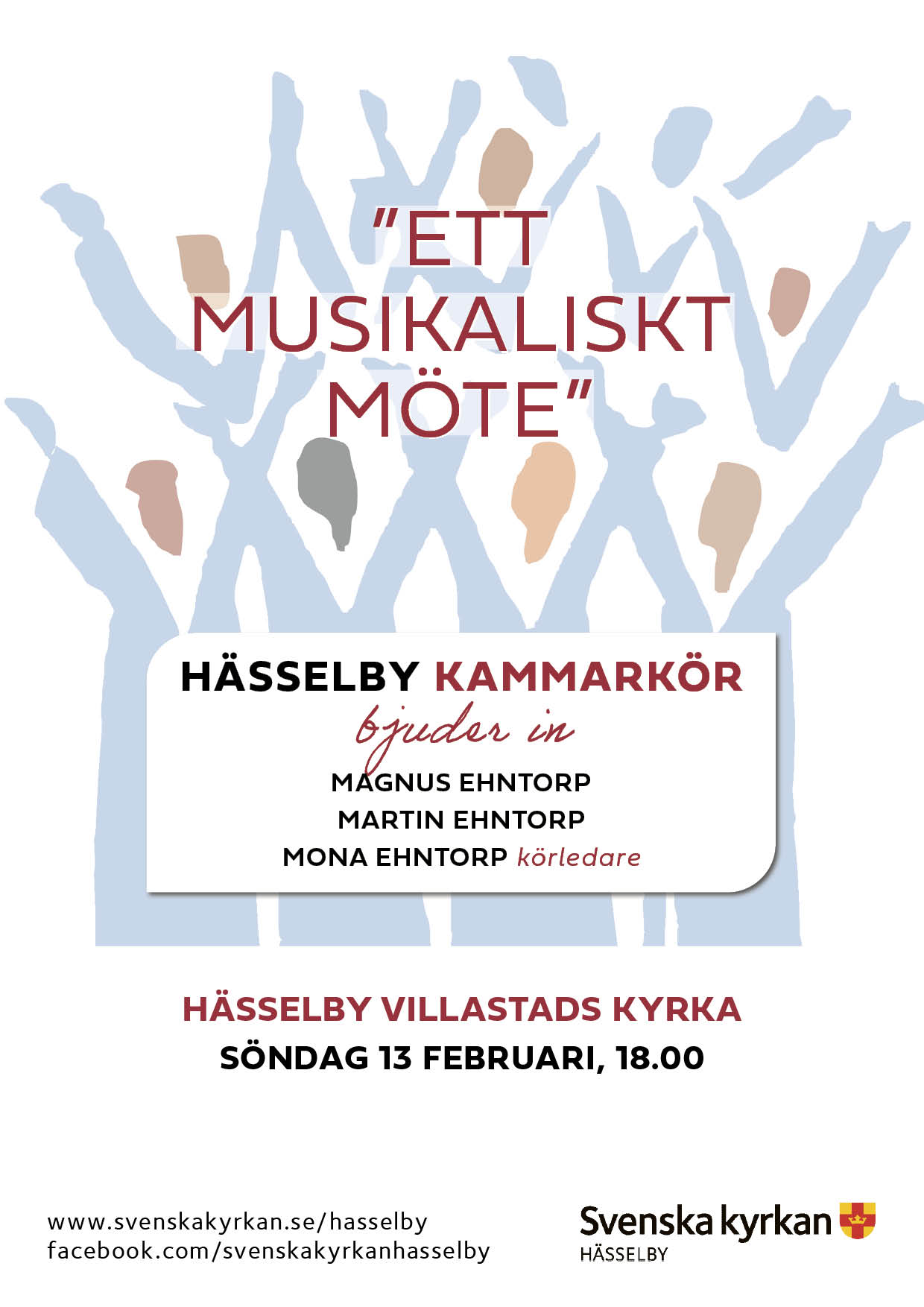 Hässelby Kammarkör bjuder in Magnus och Martin Ehntorp