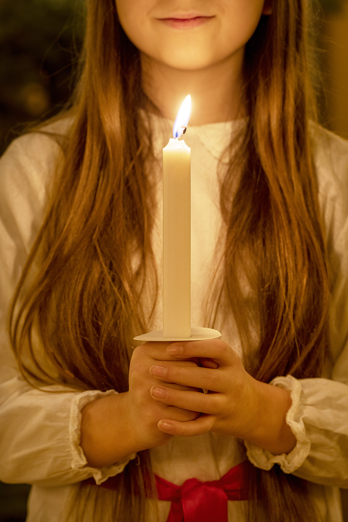 Lucia med barnkörerna 