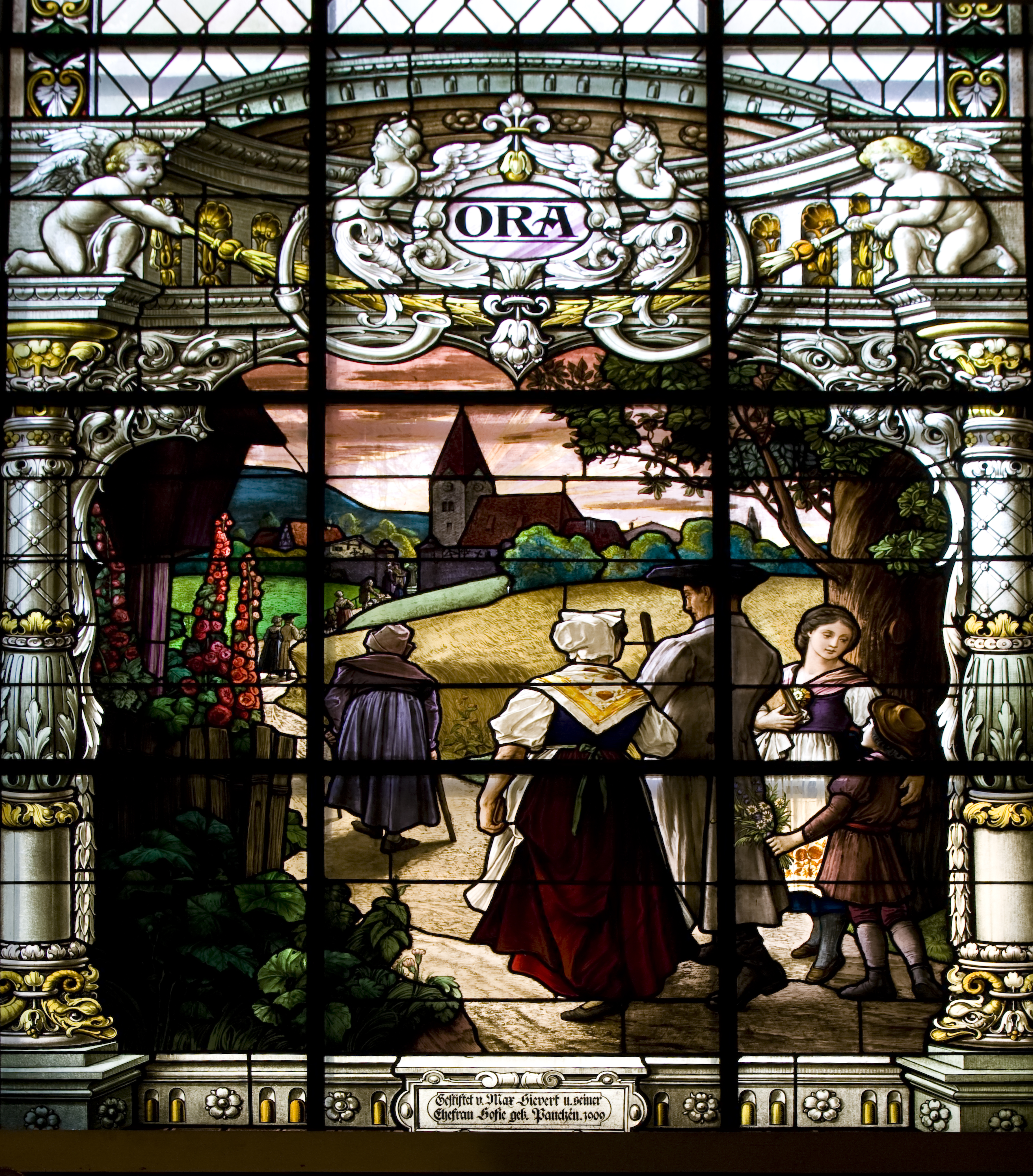 Kirchenfenster Ora