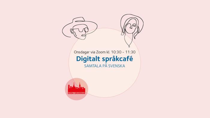 Illustrativ bild för digitalt språkcafe i Sundbyberg