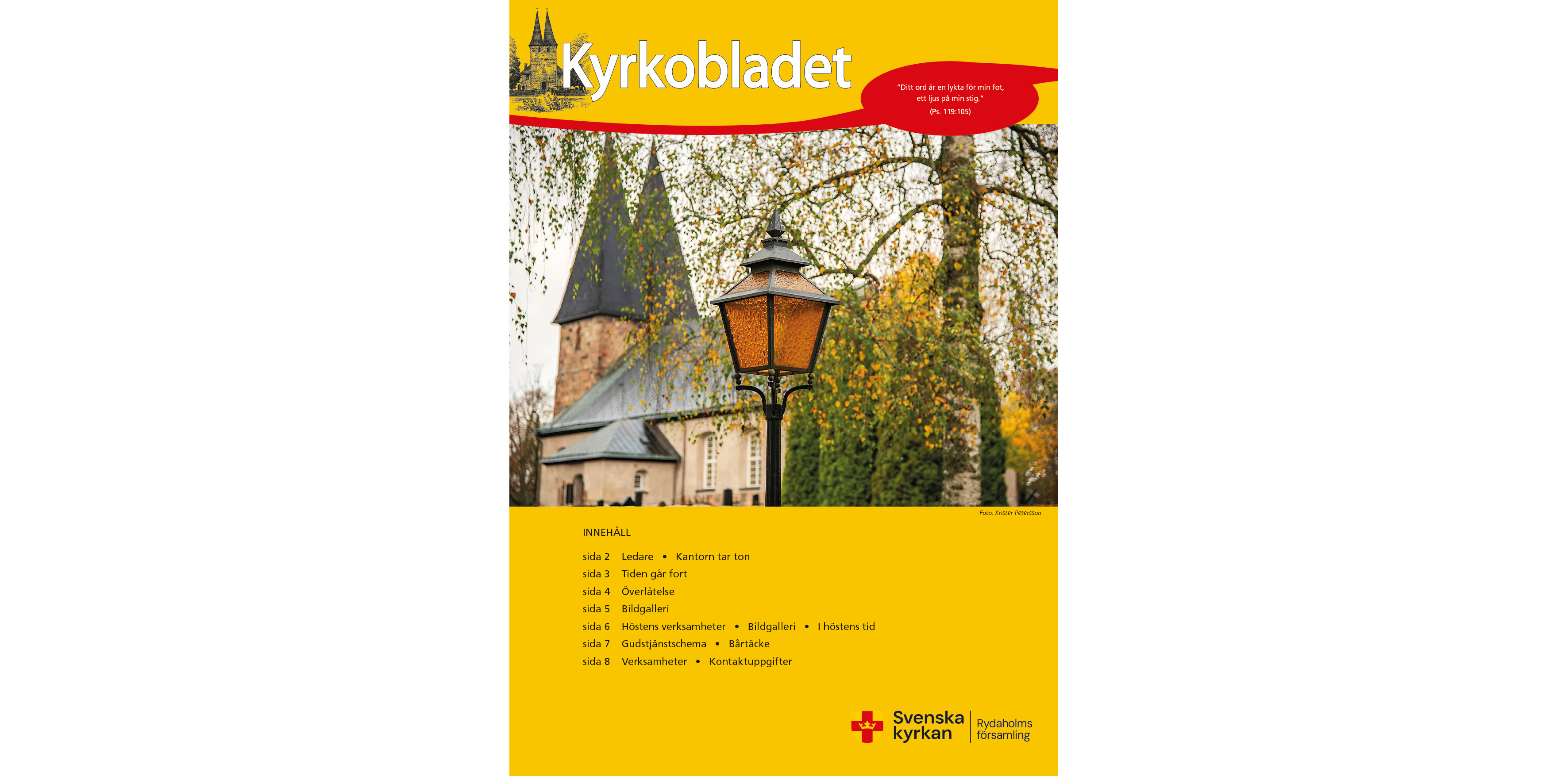 kyrkobladet nr 3 sid 1