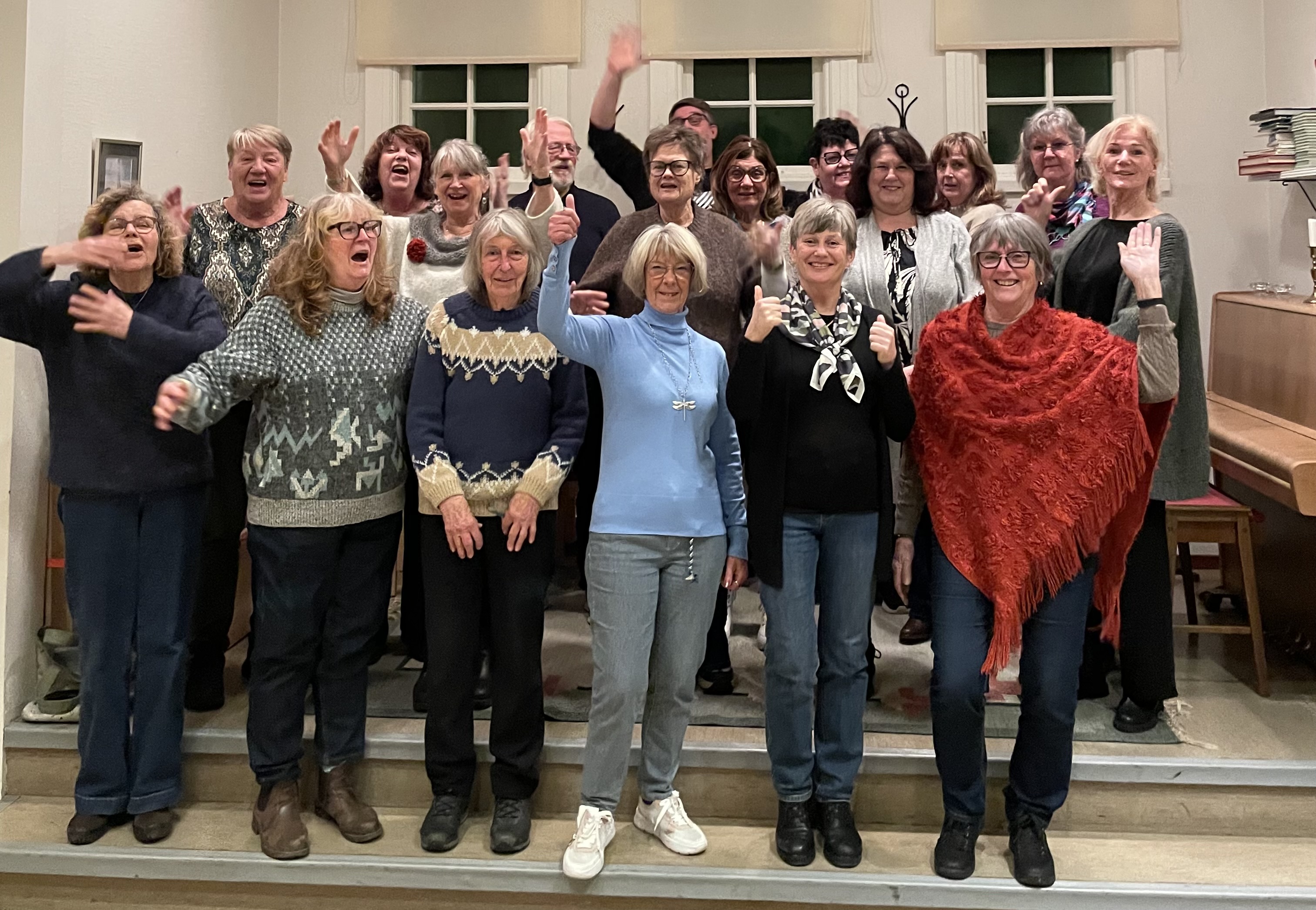 Bild på Hällaryds kyrkokör