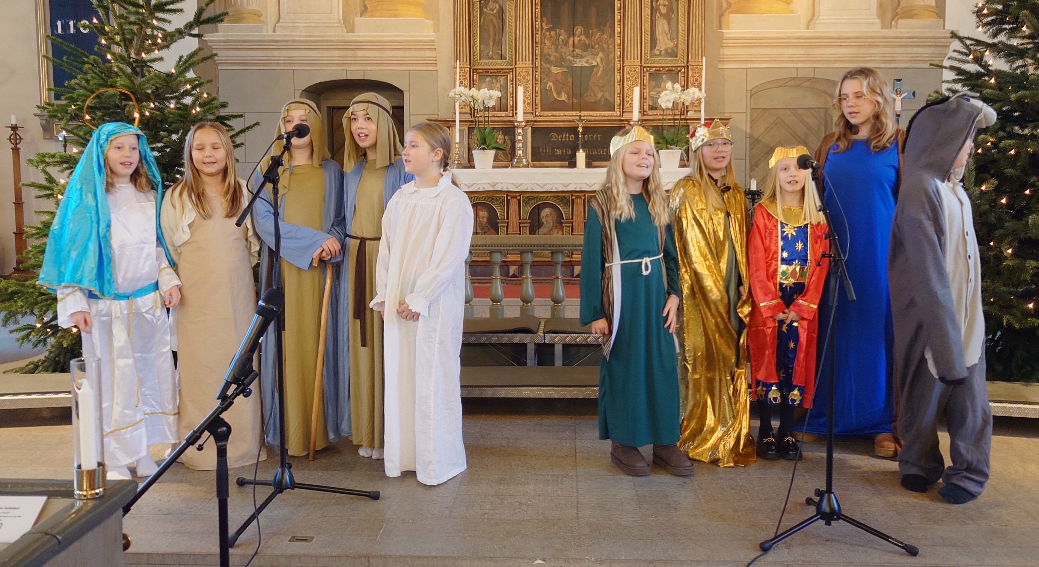 Julspel med Musikalgruppen i Mjällby kyrka