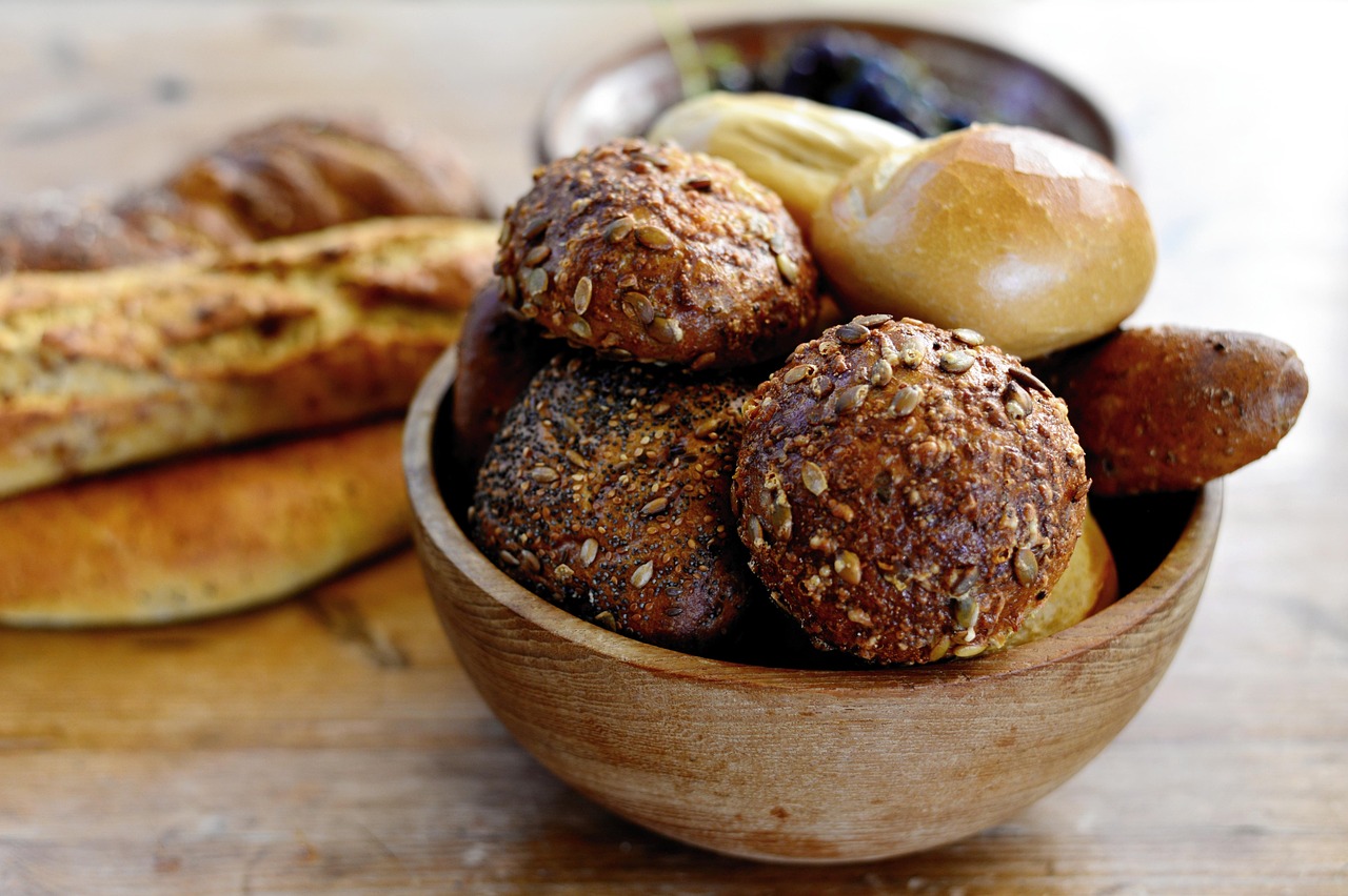 Bild på goda frukostbullar