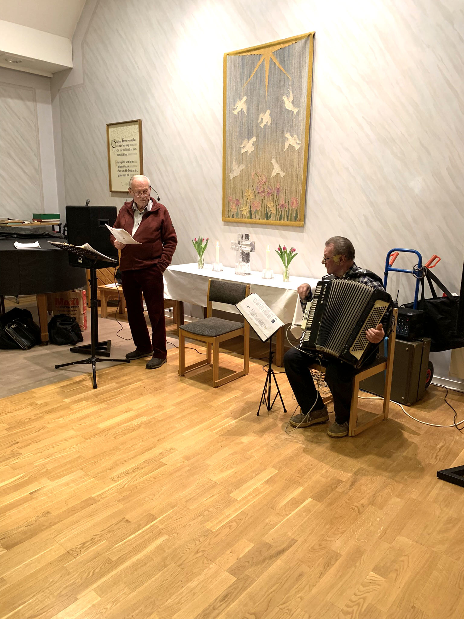 Sång och dragspel med Bengt och Roney