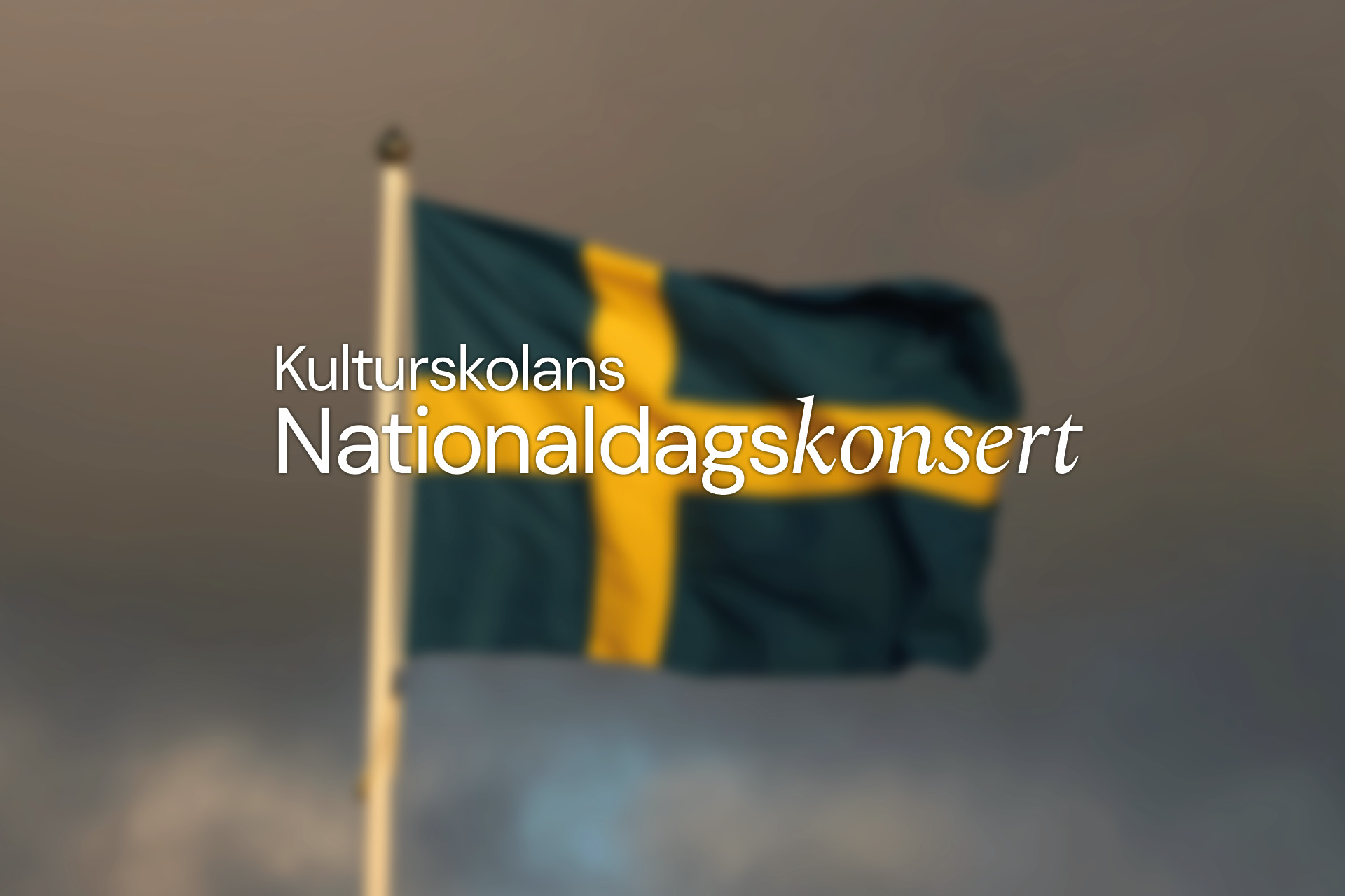 Kulturskolans nationaldagskonsert