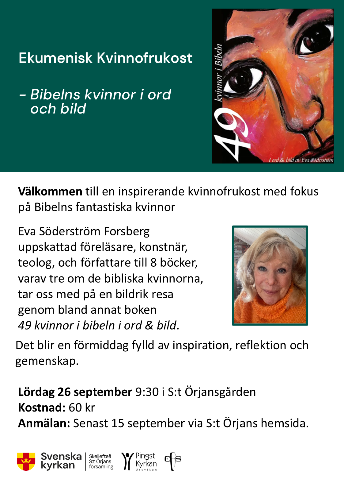 Kvinnofrukost affisch