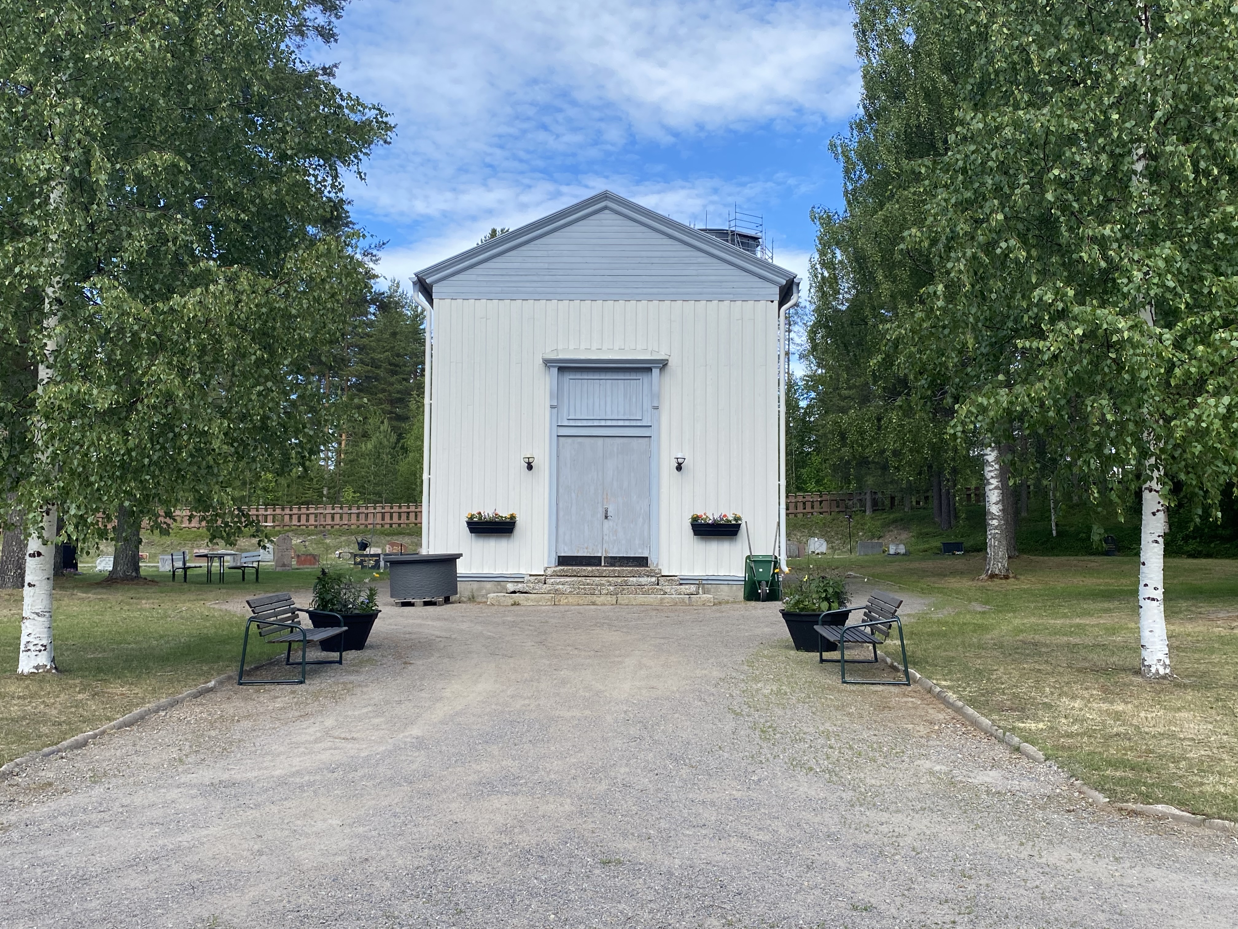 Morjärv kapell kyrkogård Susann Westerberg