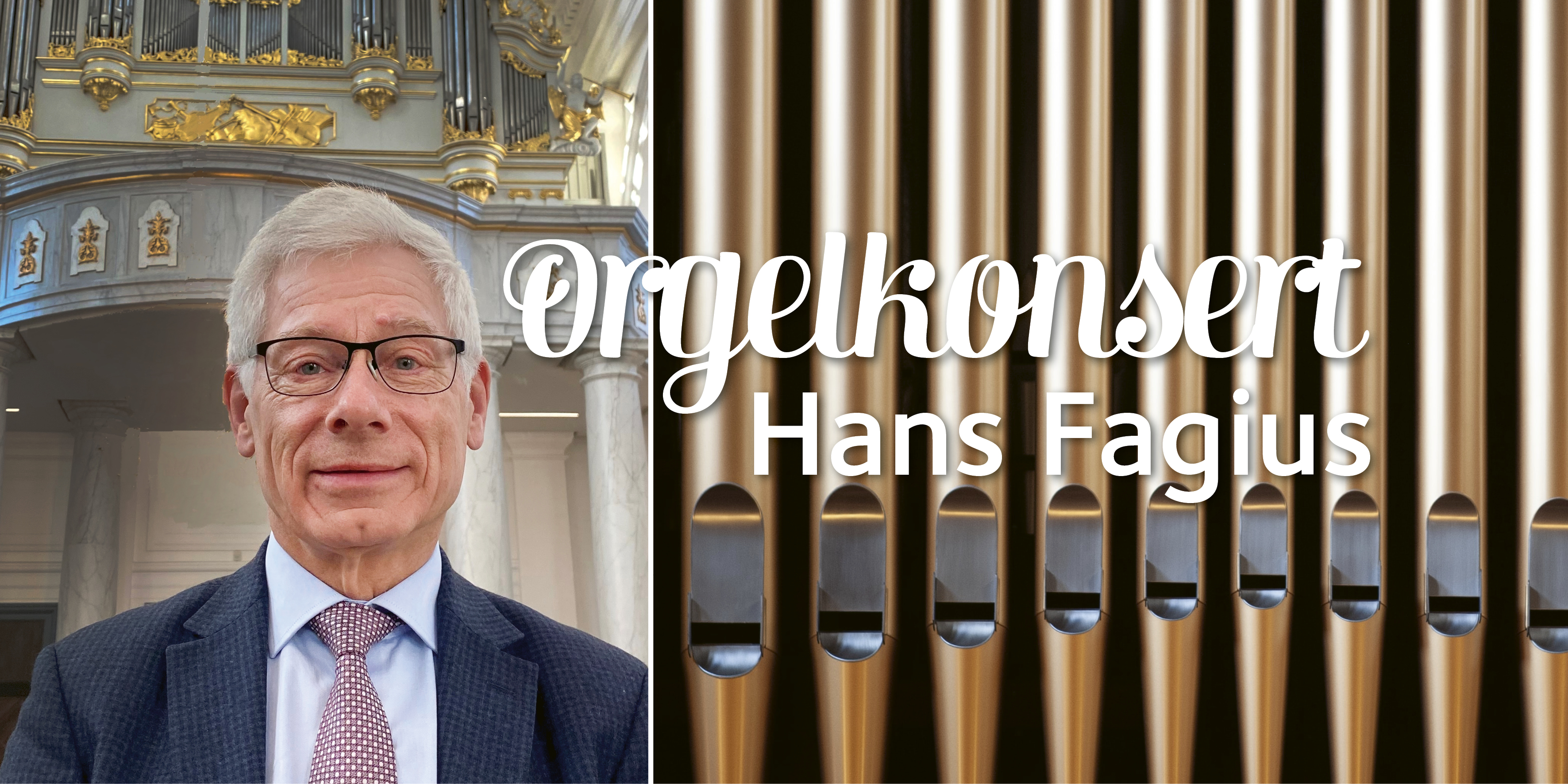 Porträtt av orgelprofessorn Hans Fagius 