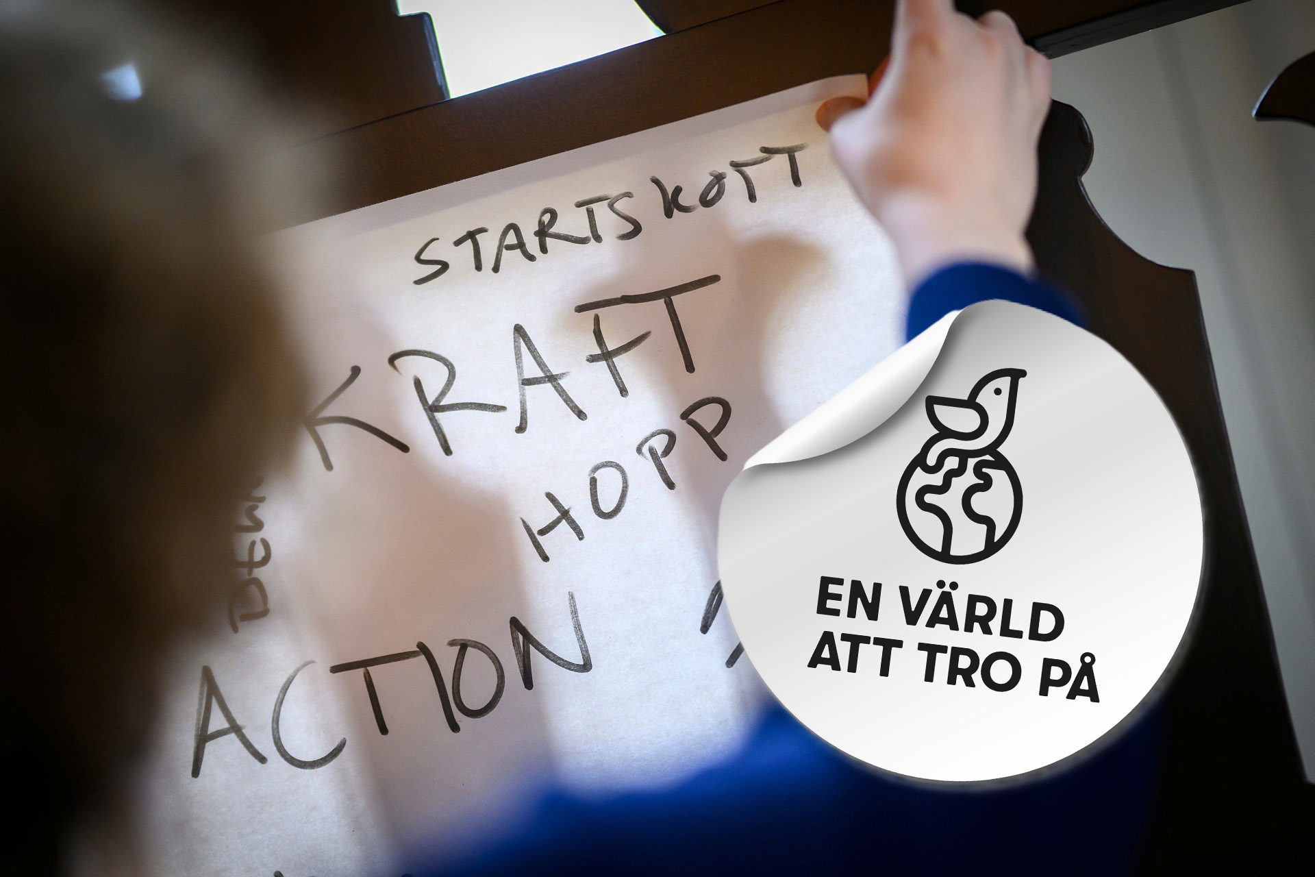 en värld att tro på