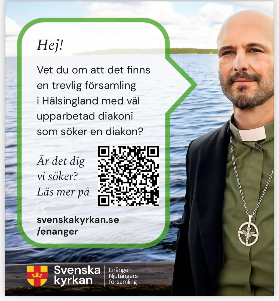 Enånger-Njutångers församling söker diakon