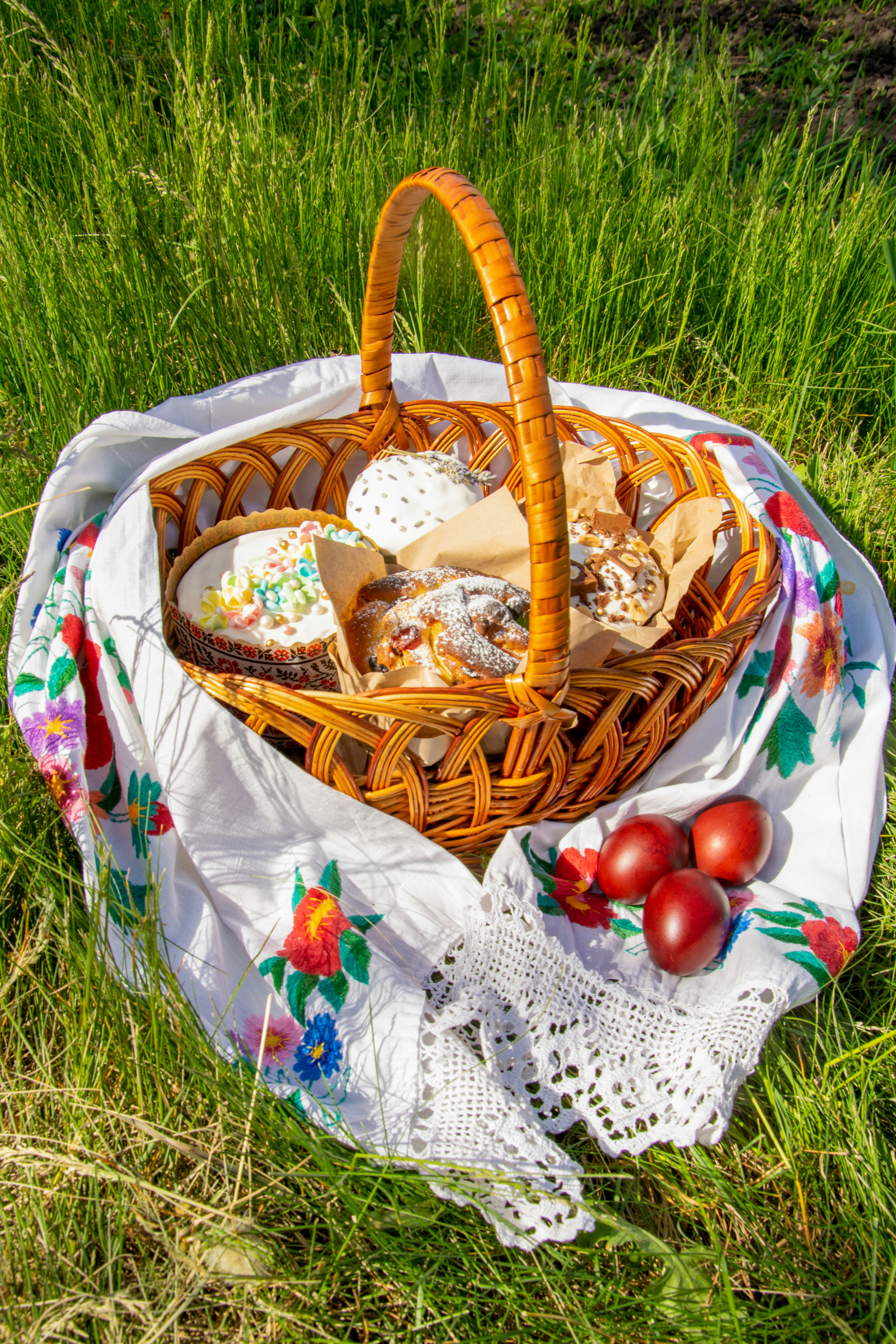 Picknickkorg till picknickmusik