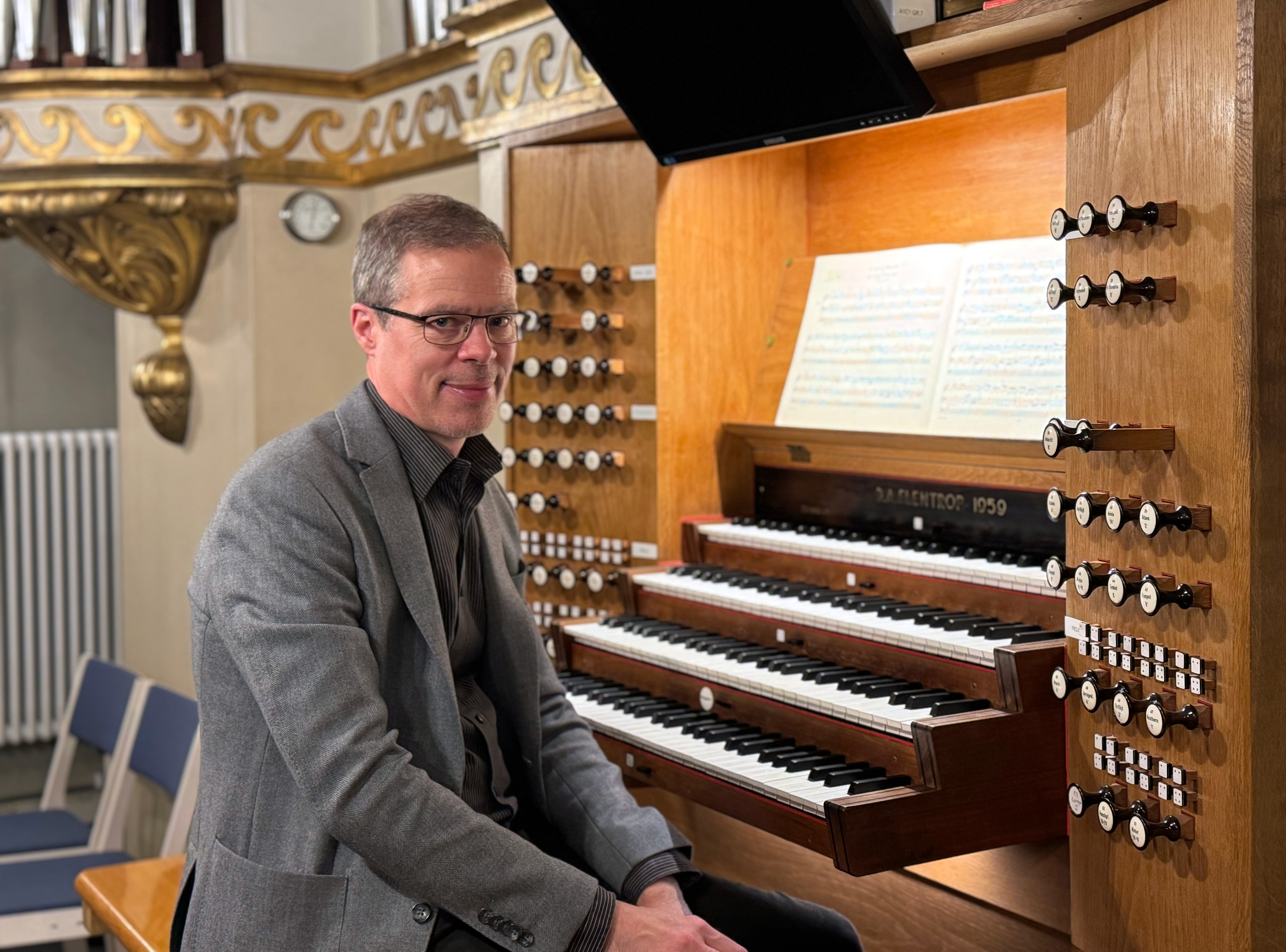 Fredrik Albertsson, Organist