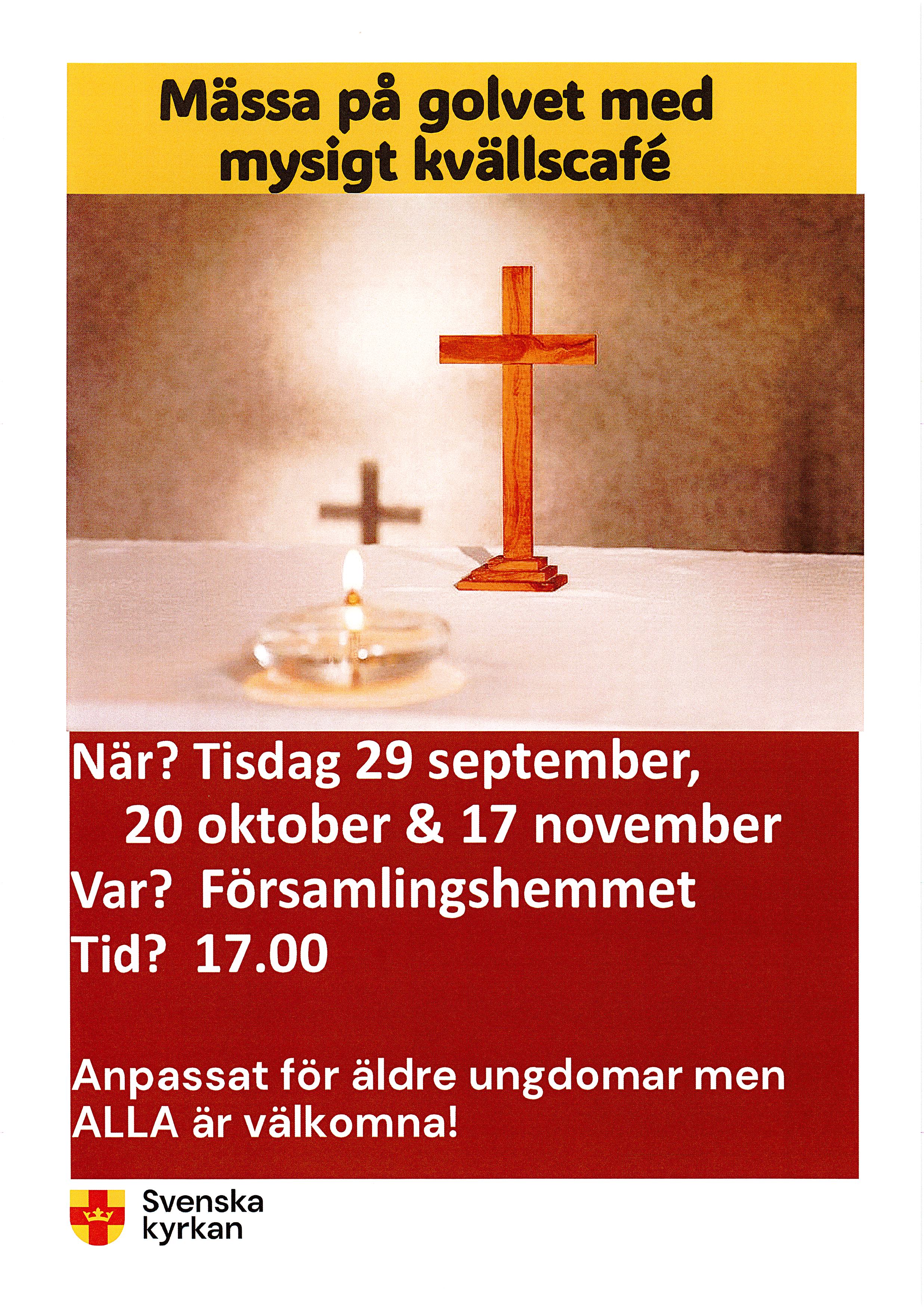 Mässa på golvet