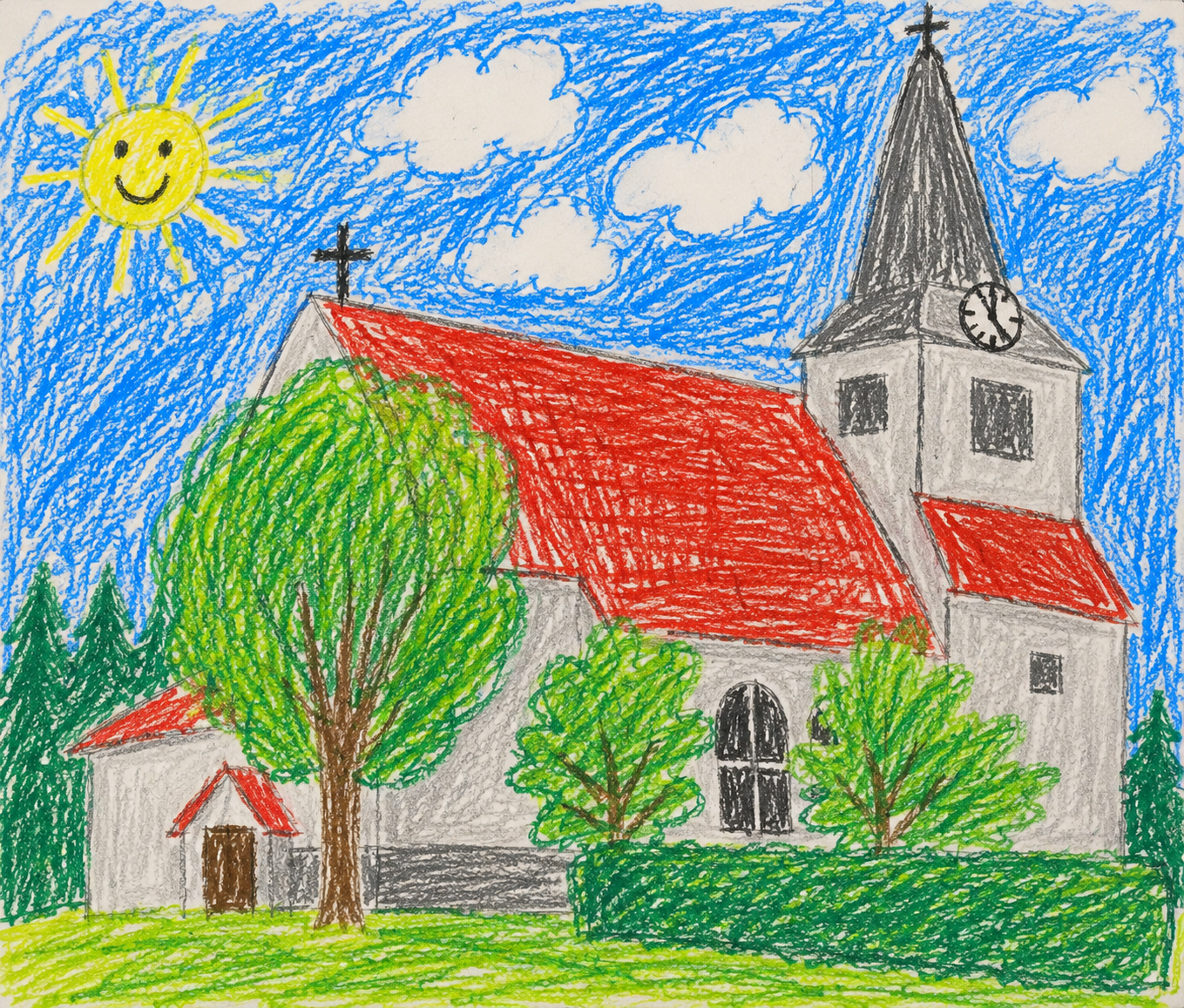 Huset Fullt Granö kyrka