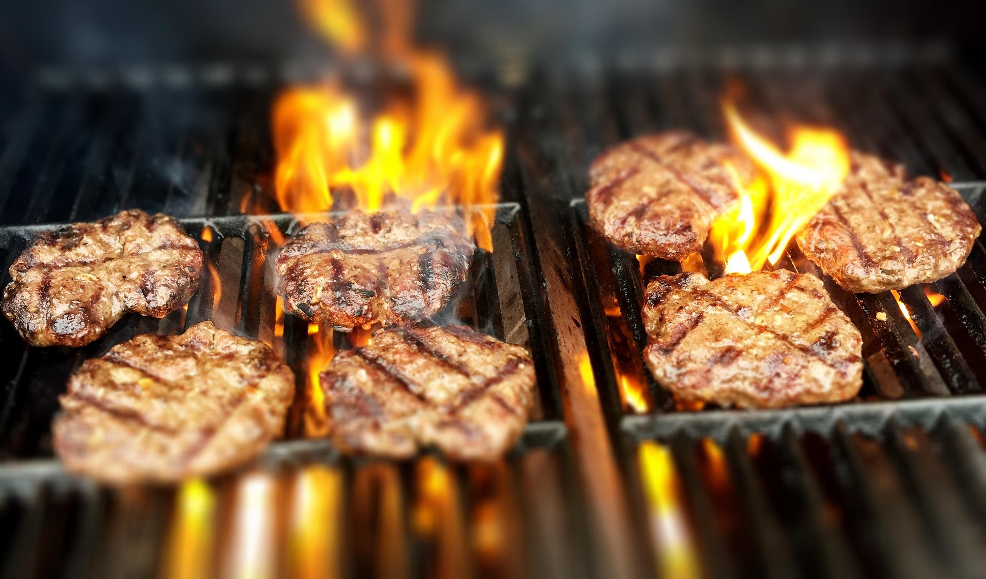 grillade hamburgare