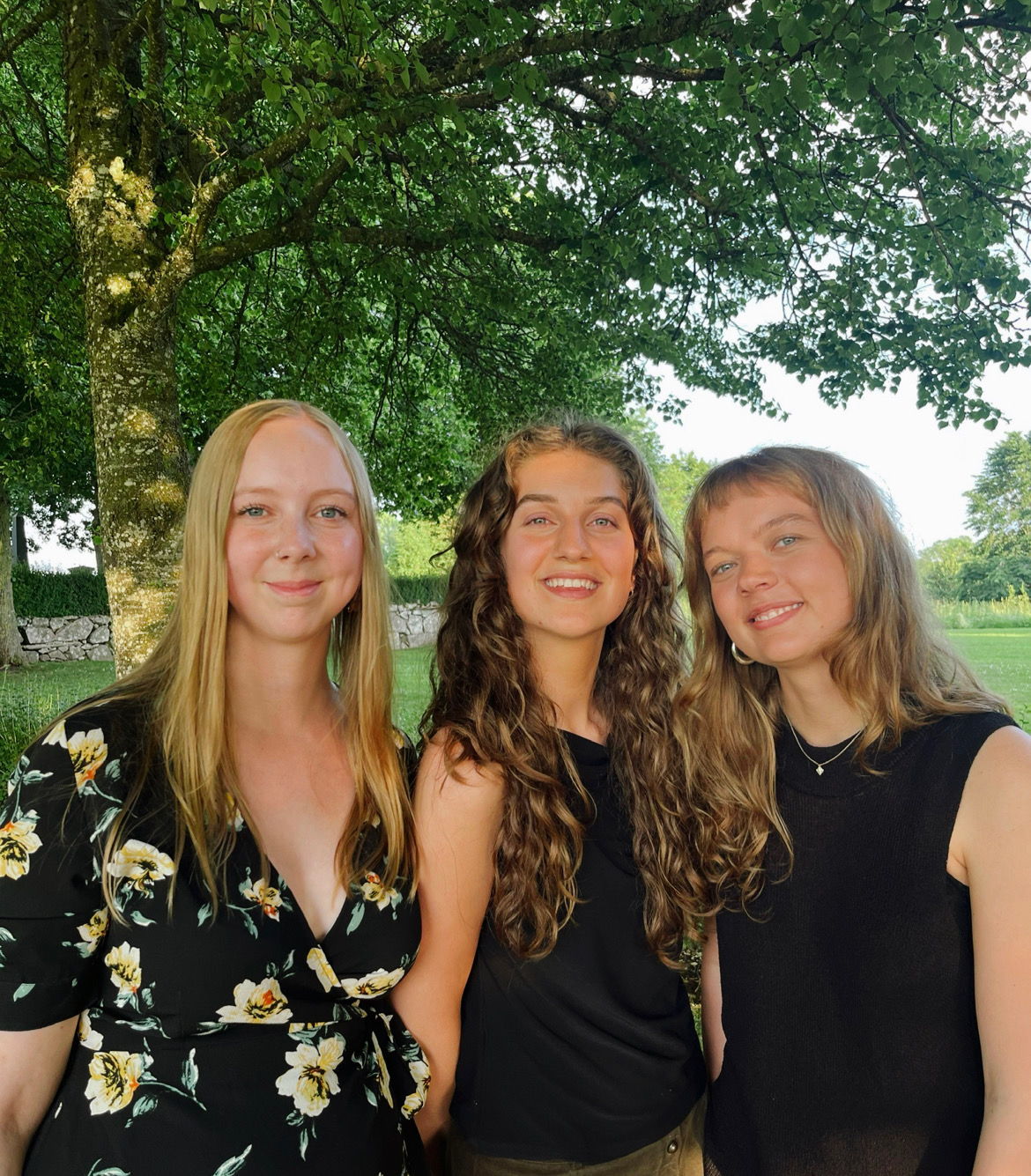 Hanna Simonsson, Selma Persson, Klara Wachtmeister