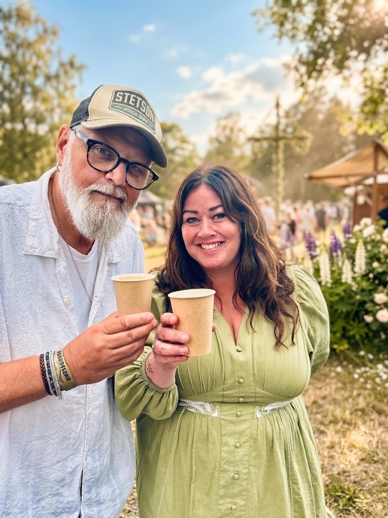 Peter Hallström och Frøydis Grorud