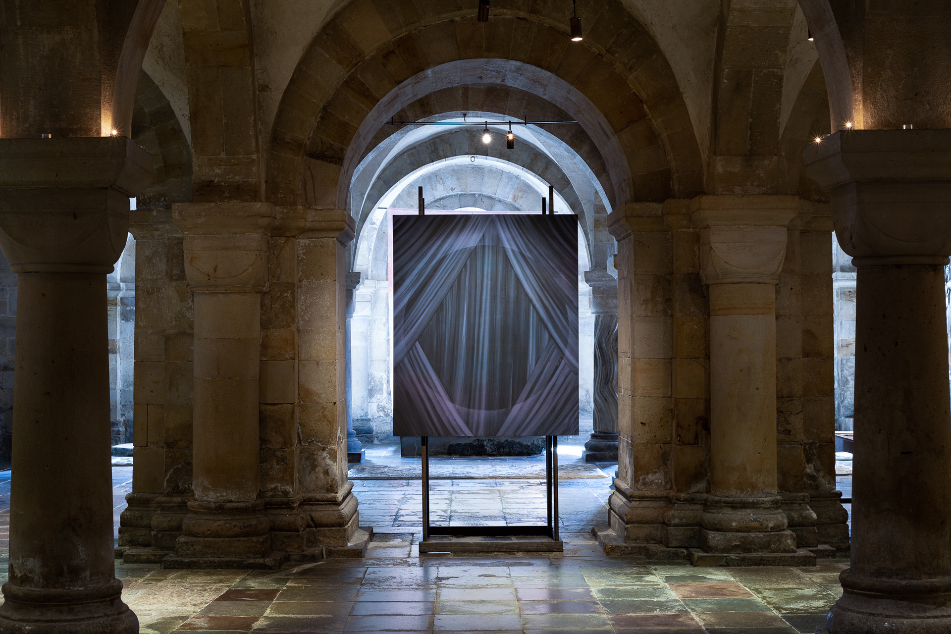 Benjamin Andersson - Vindvävare olja på duk 155 x 125 cm 2020.