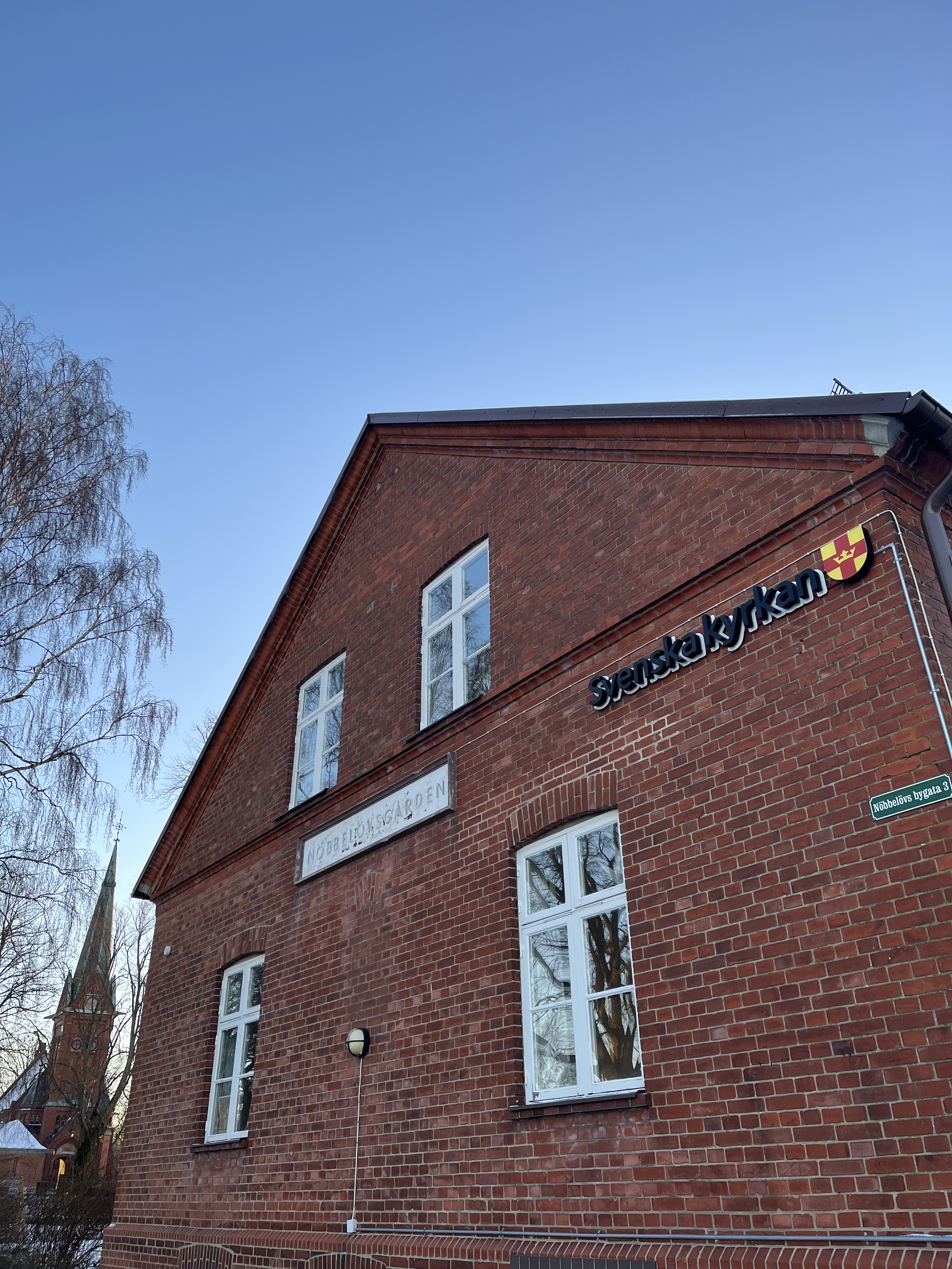 församlingsgården Nöbbelövsgården exteriör