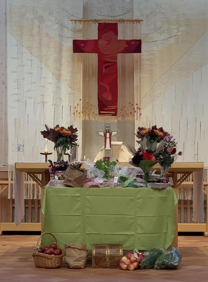 Billdals kyrka tacksägelsedagen