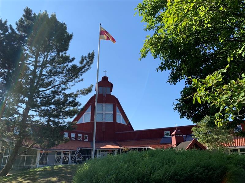Billdals kyrka flagga