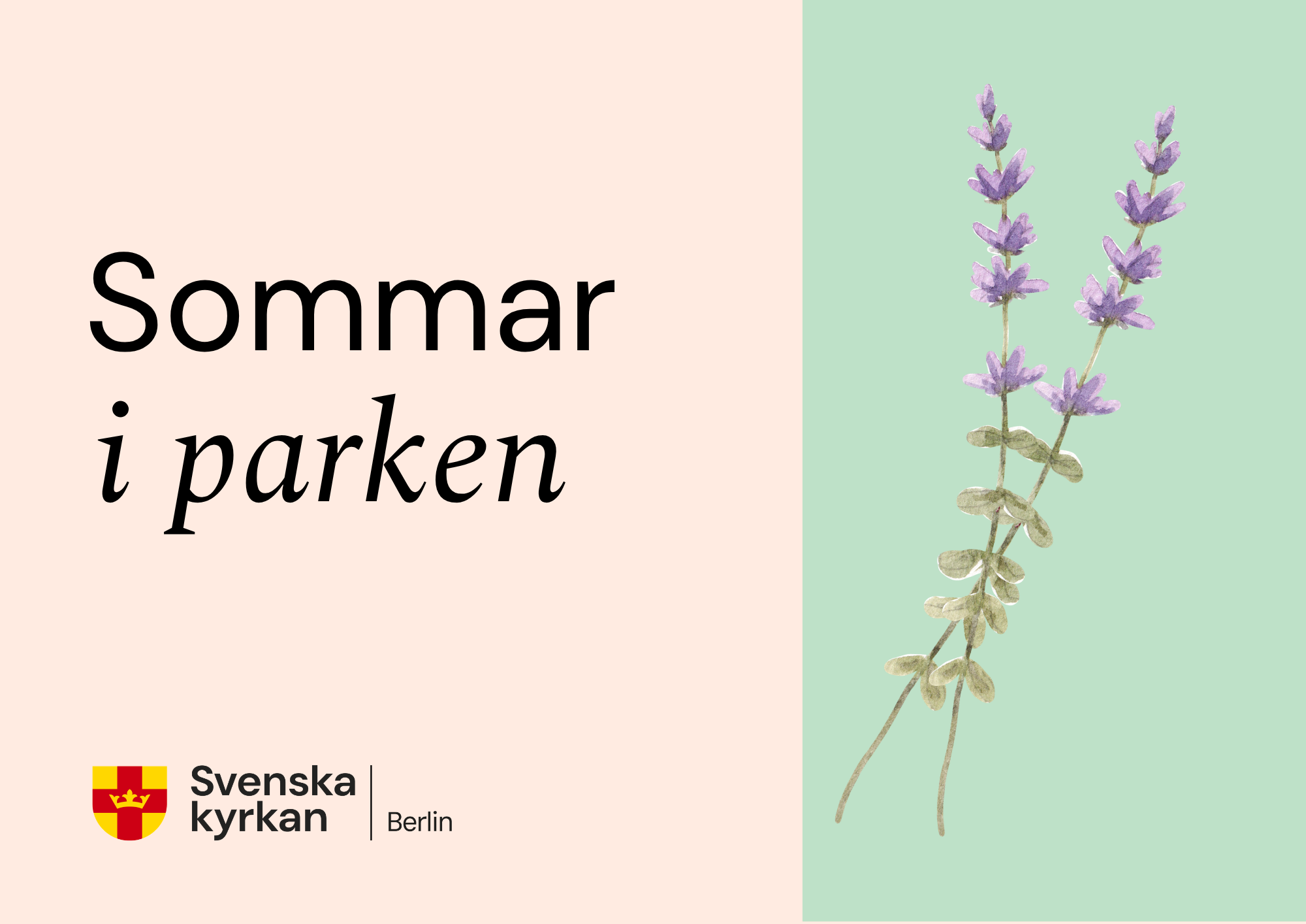 sommar i parken