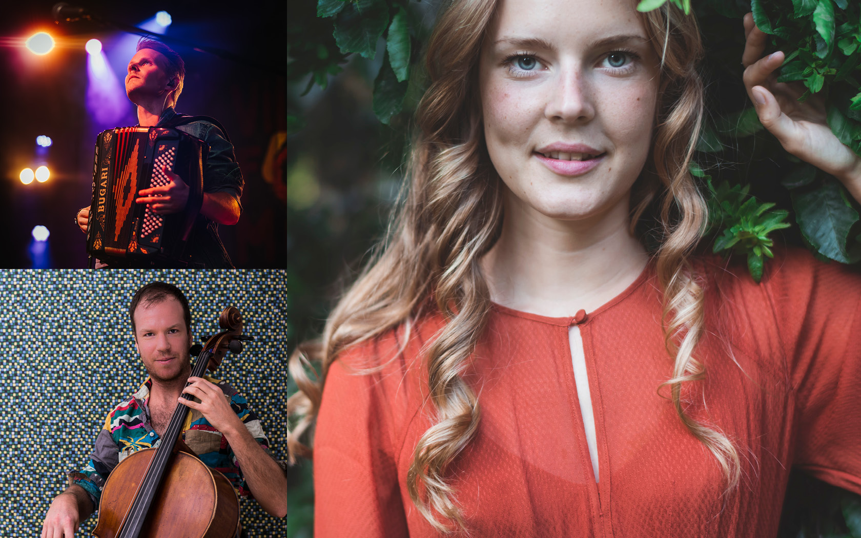Elin Therese Birkelund, Jonas Bleckman och Lars Emil Öjeberget