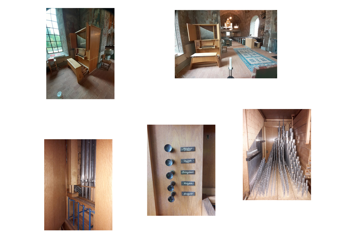 Dannemora kyrkas tidigare kororgel