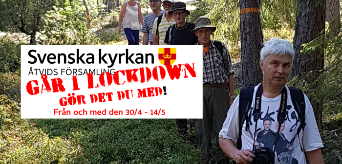 Eftersom alla inte är vaccinerade ännu, så lägger vi vårens vandringar i omgivningar som ligger nära Åtvidabergs tätort.