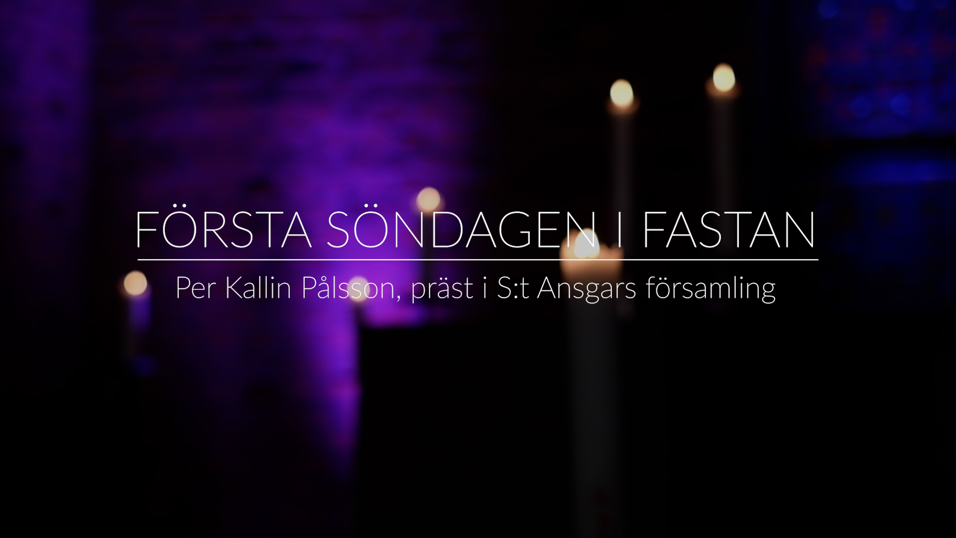 Första söndagen i fastan