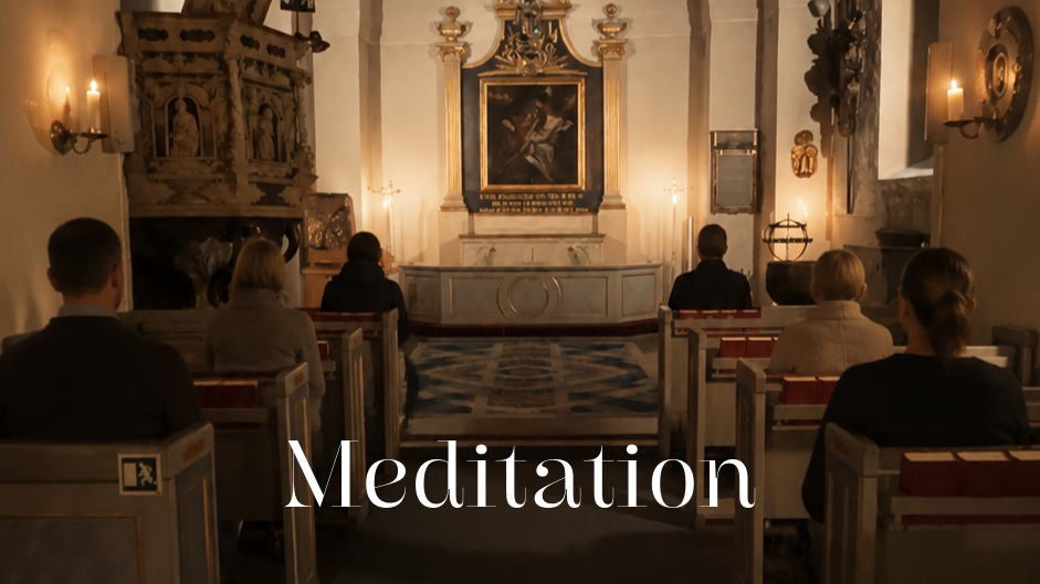 Meditation i Flens kyrka