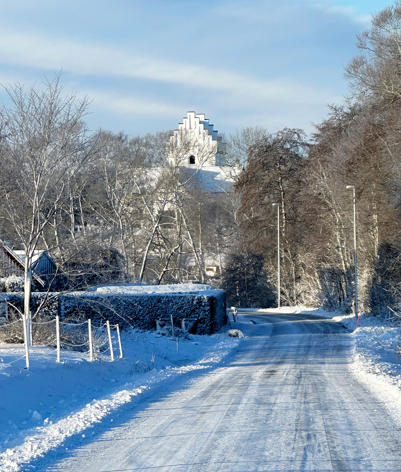 Vägen till Tolånga kyrka