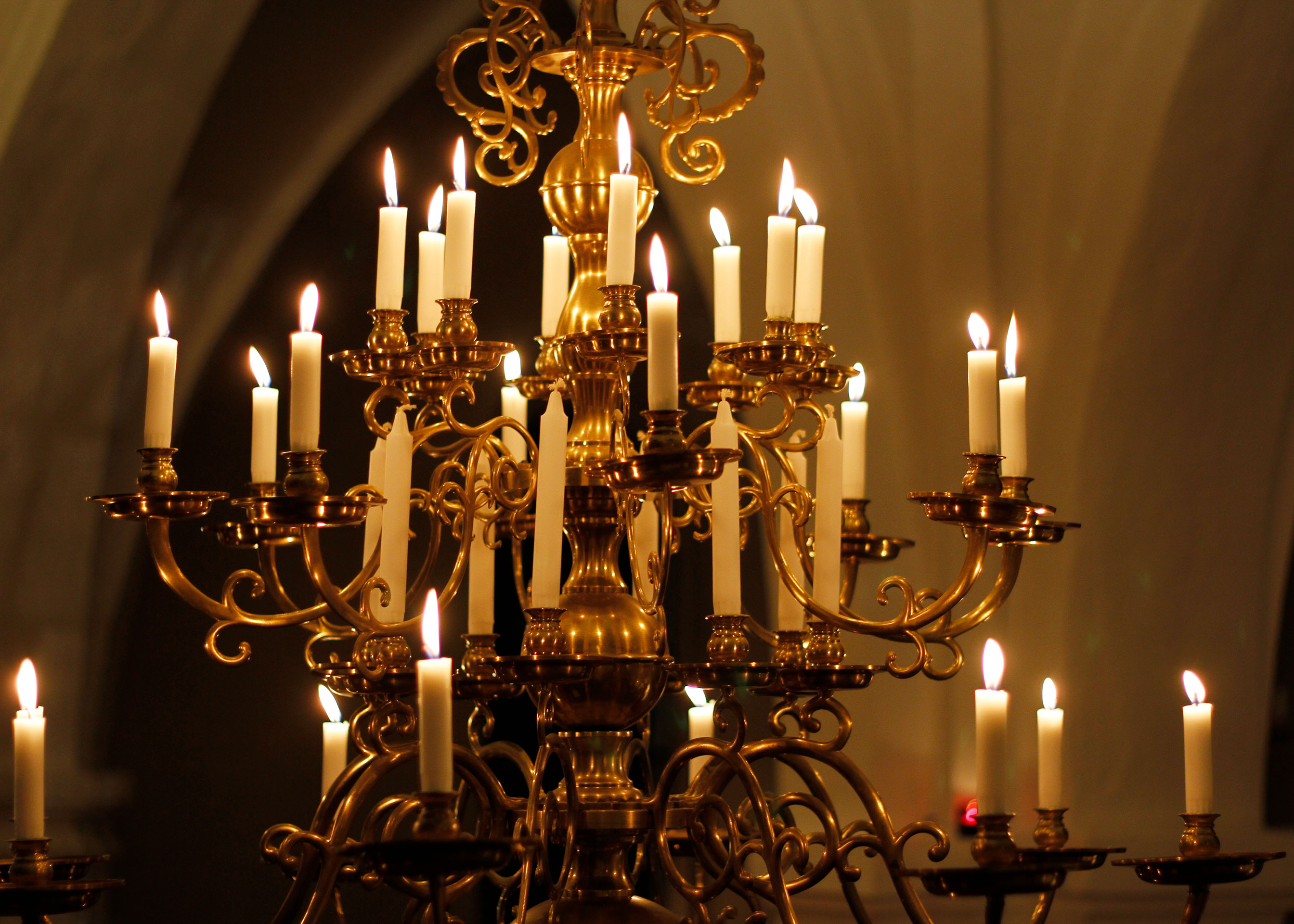 Ljuskrona i Tolånga kyrka