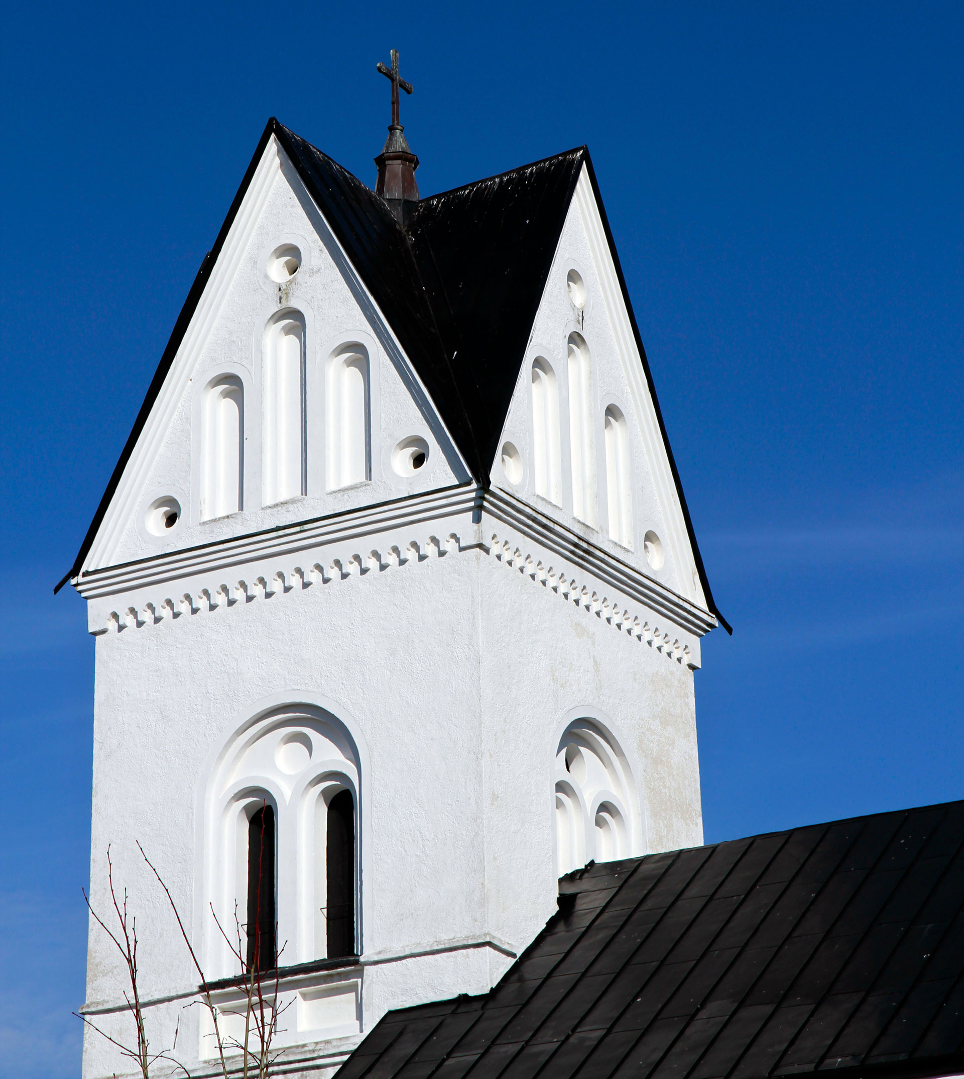 Lövestad kyrka tornet 2025
