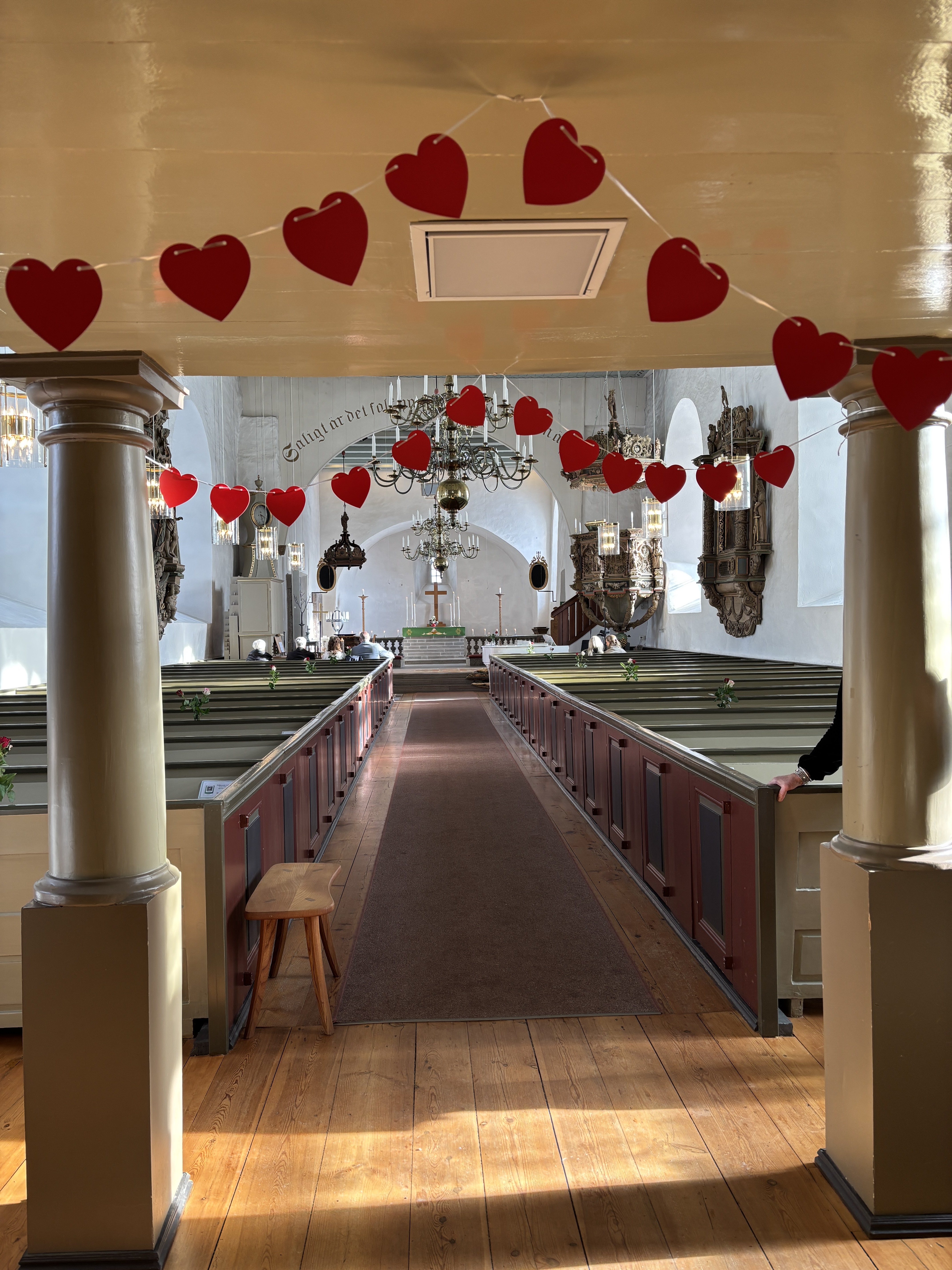 Fridlevstads kyrka Alla hjärtans dag