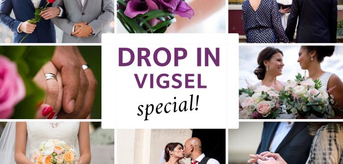 Lite enklare, lika stort. En gång om året bjuder vi in till drop in-vigsel i Öjeby kyrka i Piteå. Det kommer vi även att göra i år lördagen den 5 juni, men det blir på ett lite annorlunda sätt med anledning av den rådande pandemin.