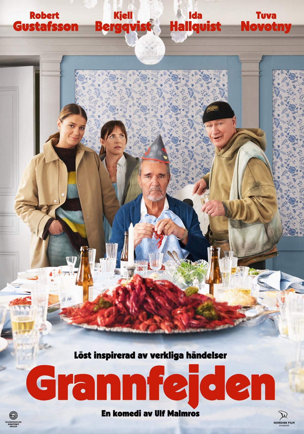 Filmposter för Grannfejden av Ulf Malmros