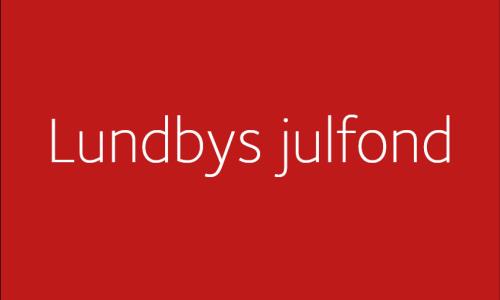 Från och med den 2 november 2020 kan du hitta information här om Lundbys julfond.