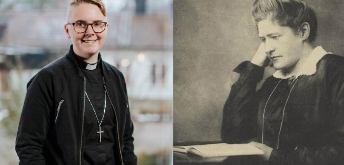 Josefine Jehrlander och Lydia Wahlström.