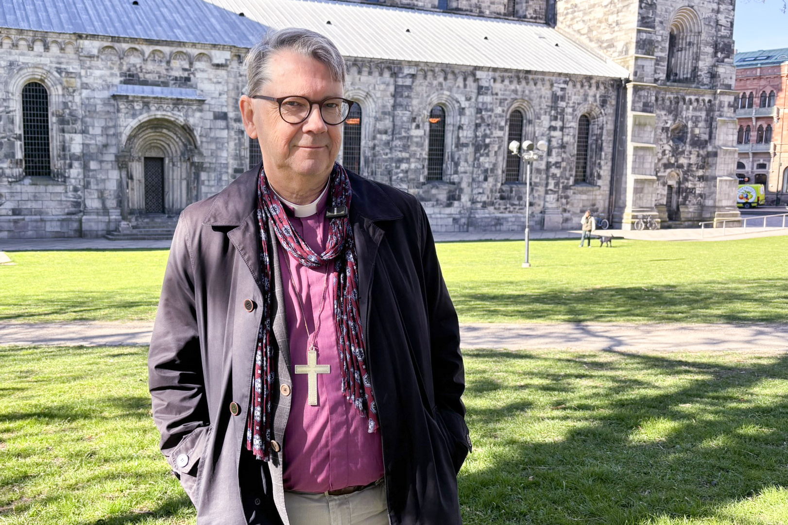 Biskop Johan Tyrberg i Lundagård maj 2026