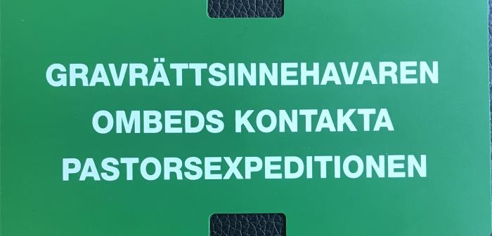 Information till dig här.