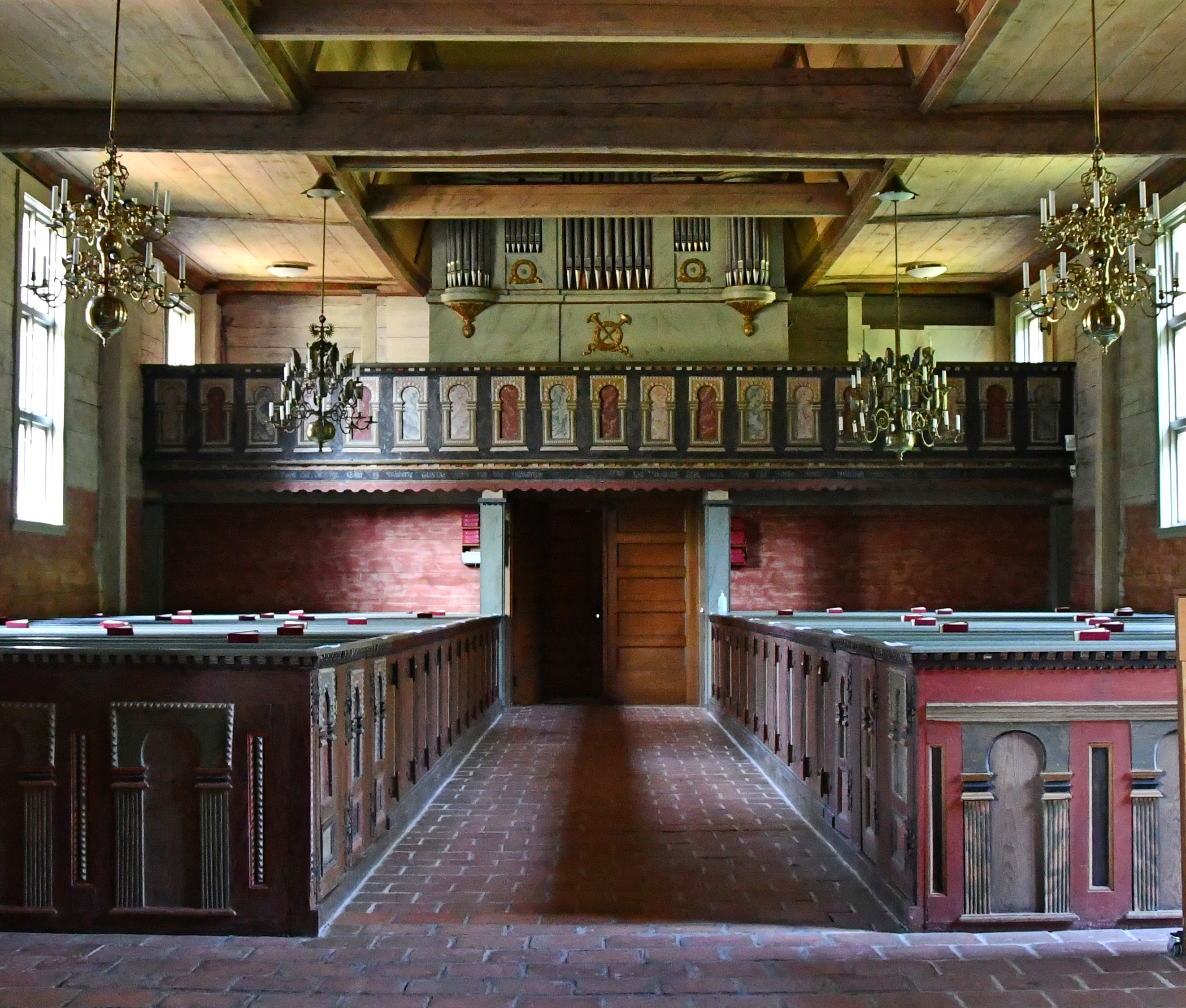 interiör Södra Fågelås kyrka
