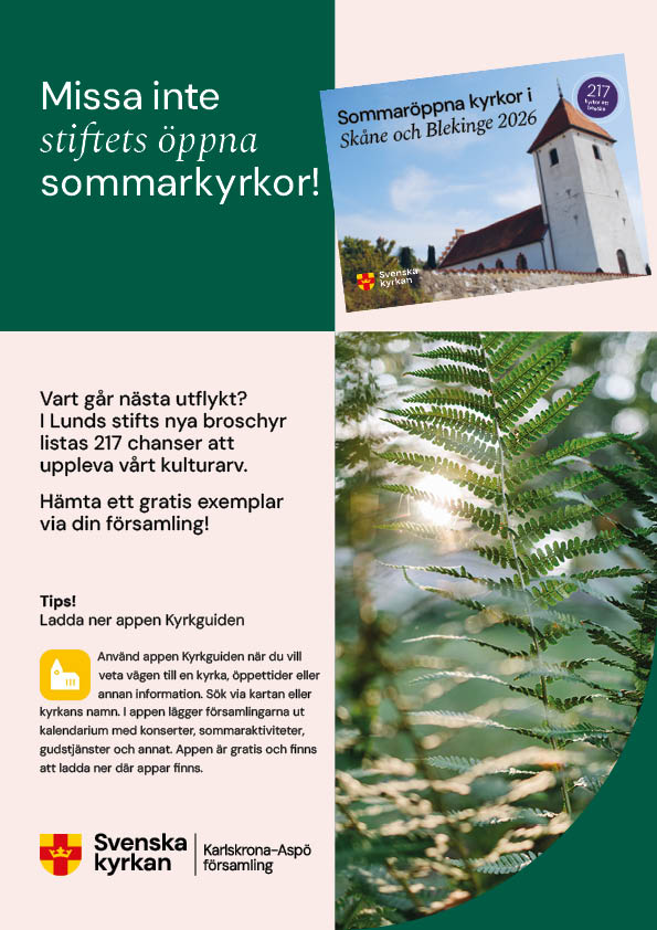 Sommaröppna kyrkor